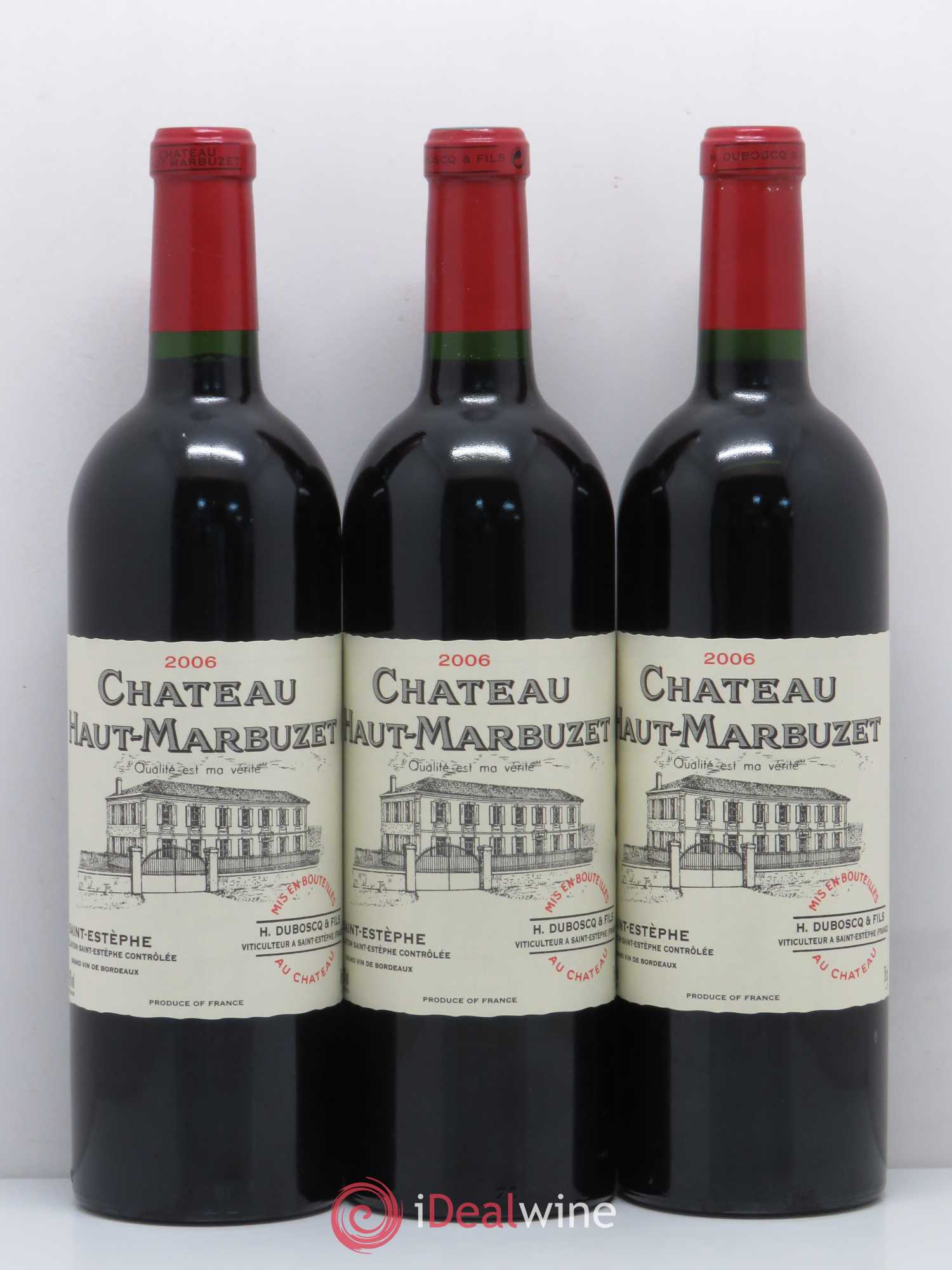 Château Haut Marbuzet 2006 - Lot de 12 bouteilles - 2