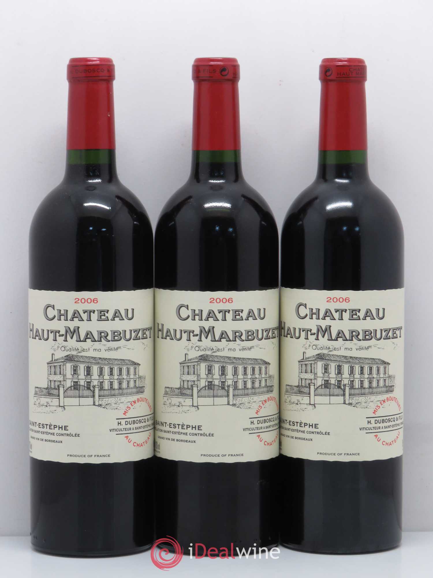 Château Haut Marbuzet 2006 - Lot de 12 bouteilles - 3