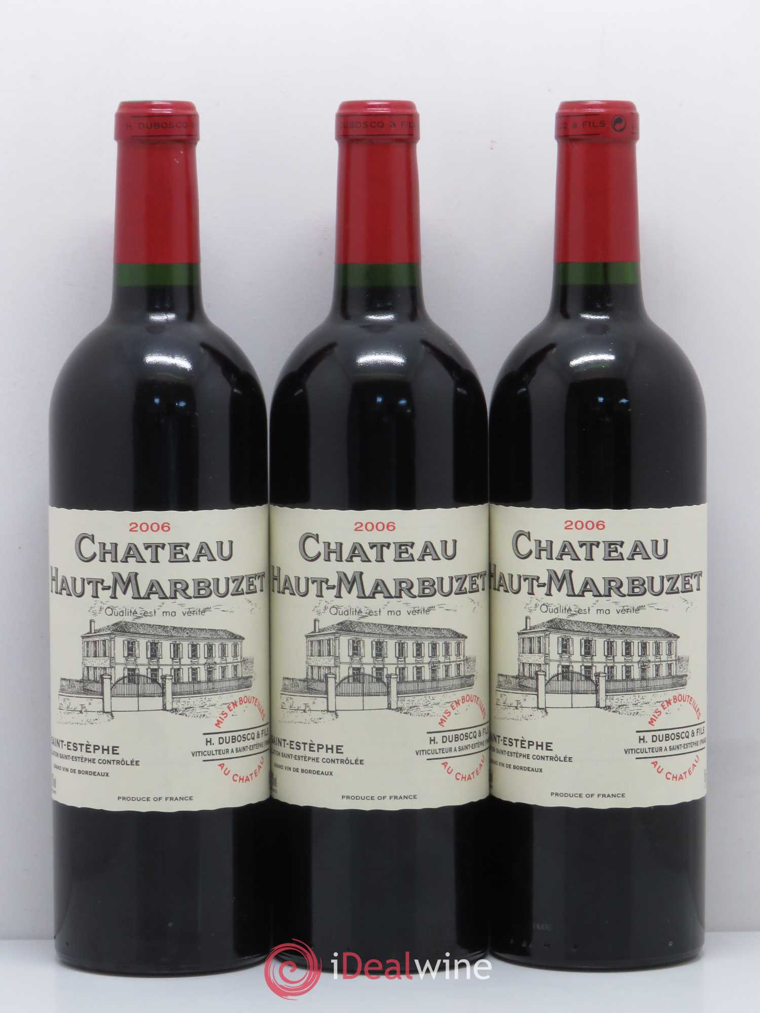 Château Haut Marbuzet 2006 - Lot de 12 bouteilles - 4