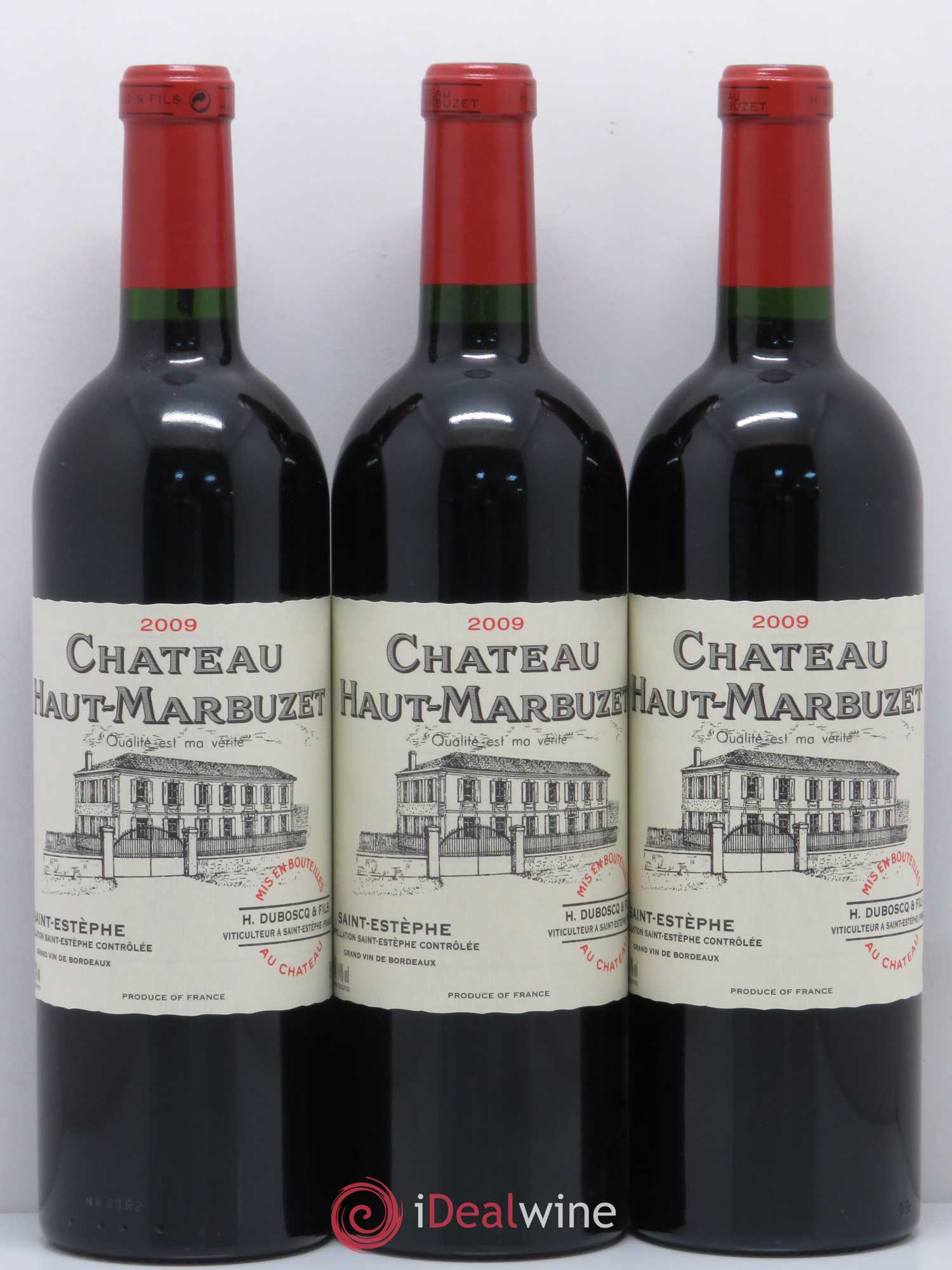 Château Haut Marbuzet 2009 - Lot de 12 bouteilles - 2