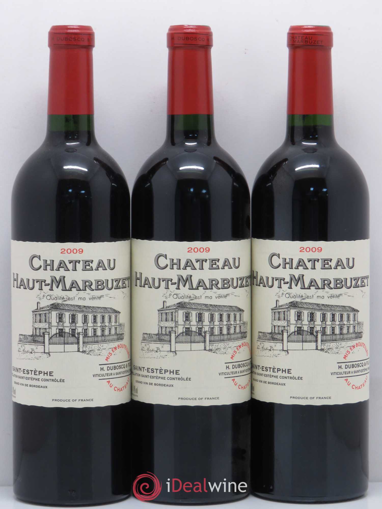 Château Haut Marbuzet 2009 - Lot de 12 bouteilles - 3