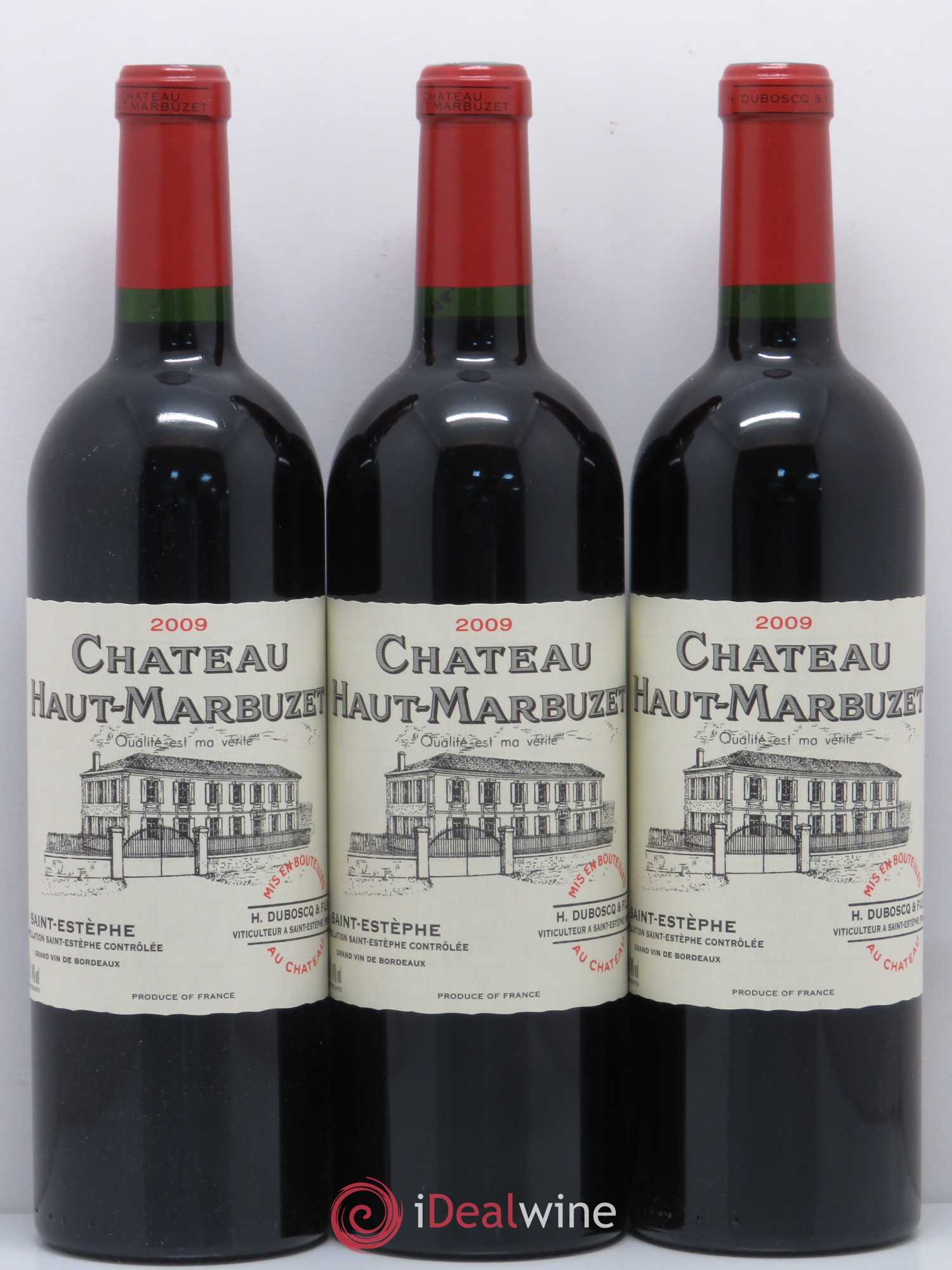 Château Haut Marbuzet 2009 - Lot de 12 bouteilles - 4