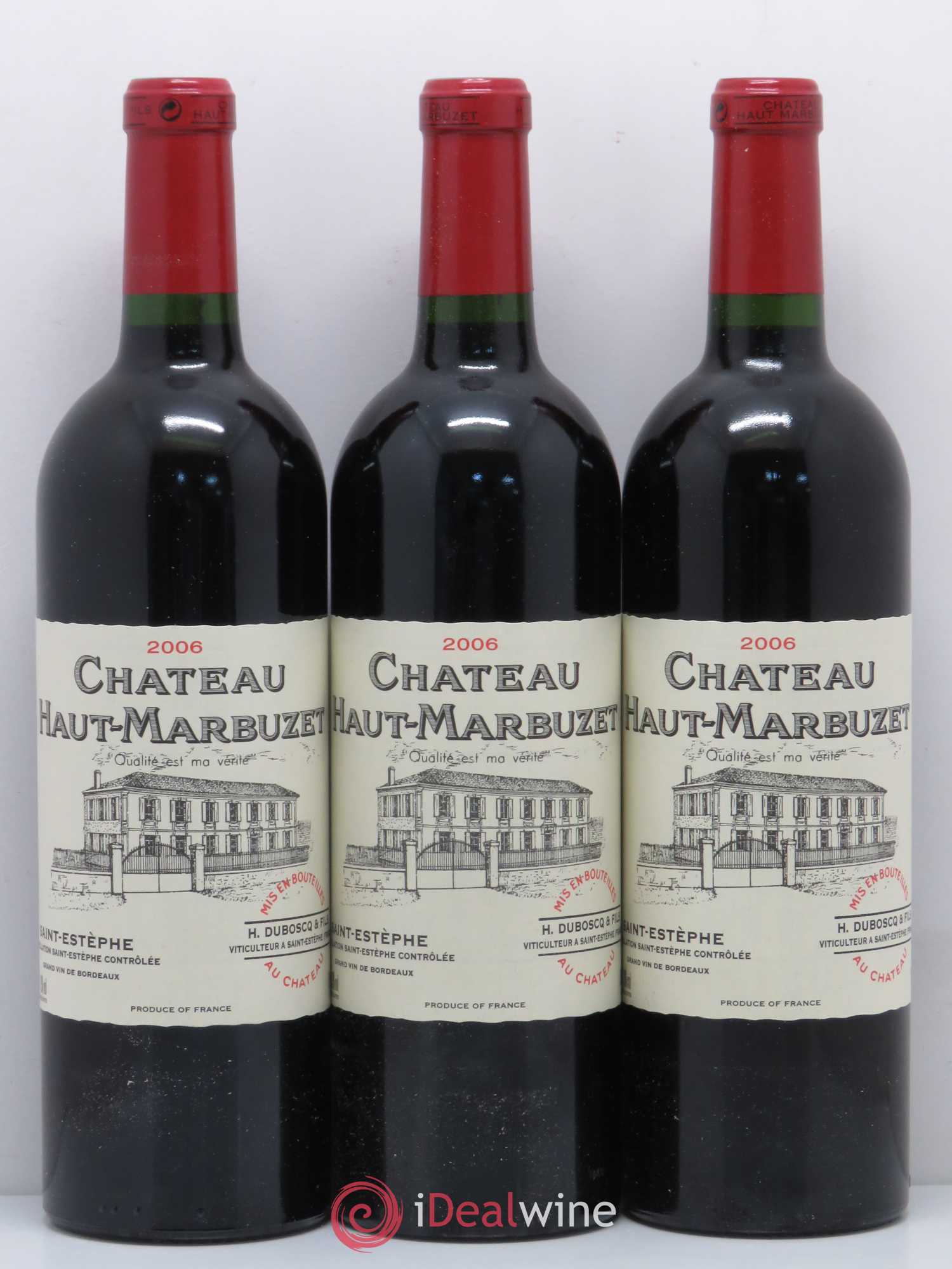 Château Haut Marbuzet 2006 - Lot de 12 bouteilles - 4
