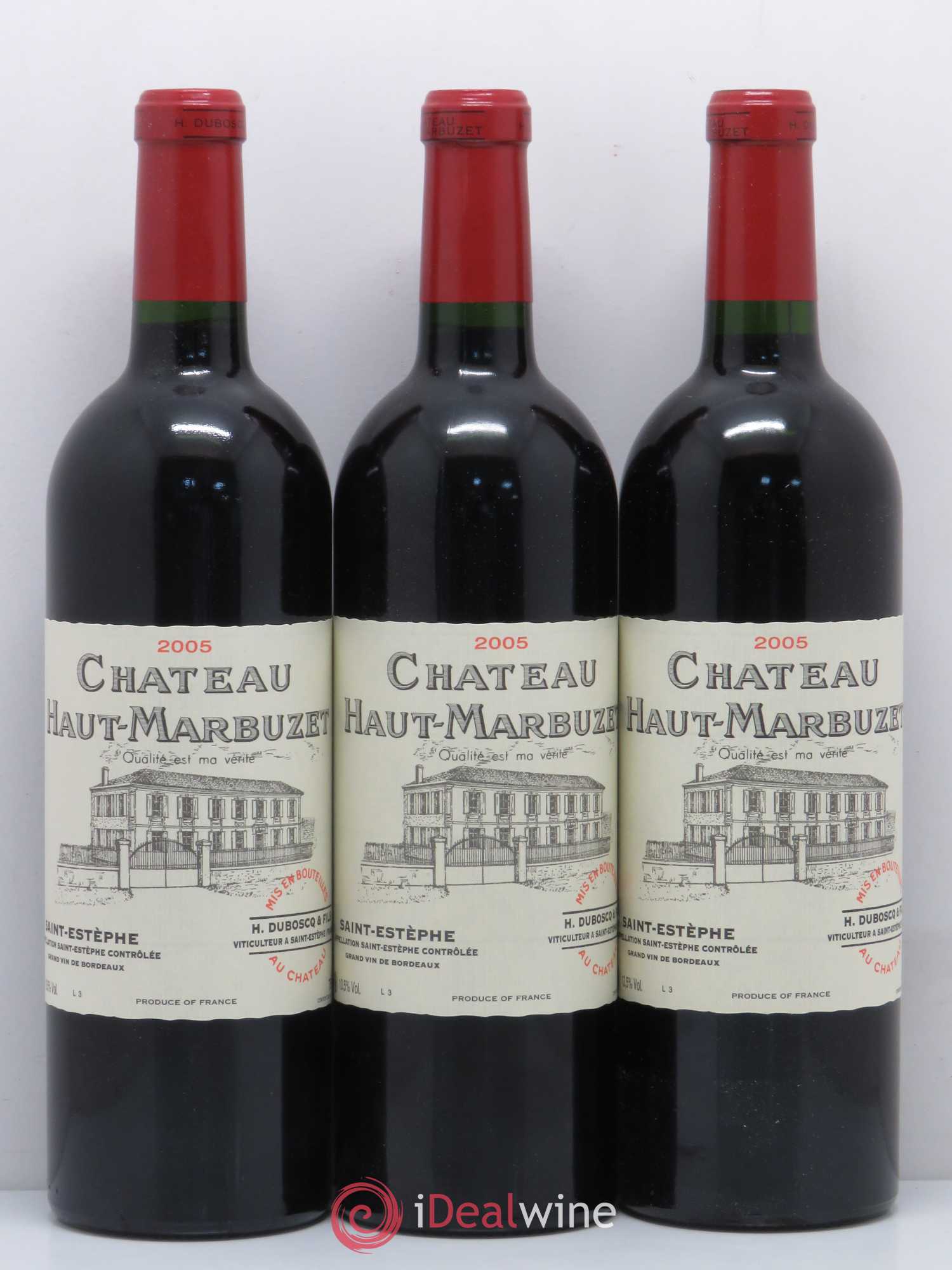 Château Haut Marbuzet 2005 - Lot de 12 bouteilles - 2