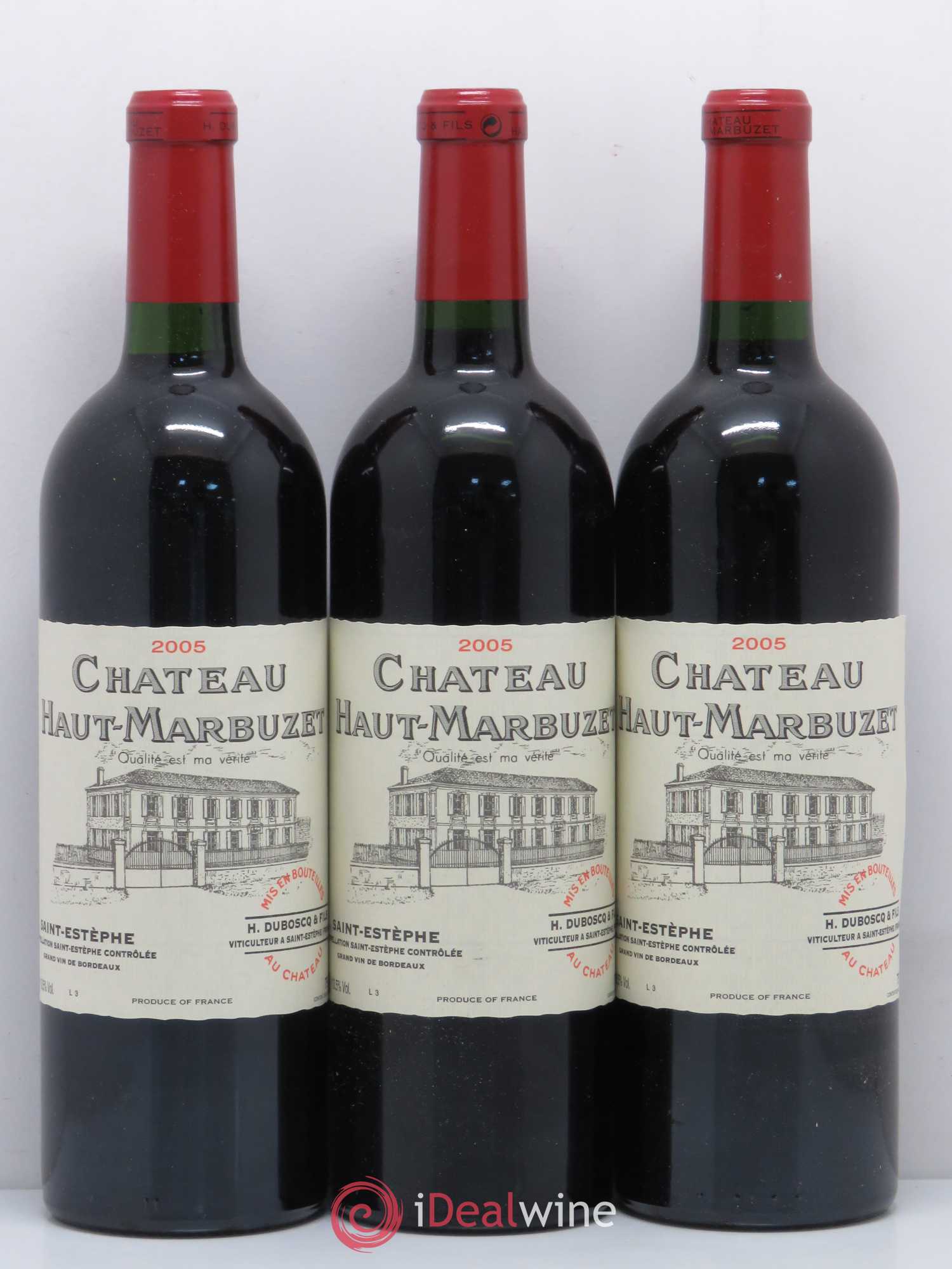 Château Haut Marbuzet 2005 - Lot de 12 bouteilles - 3