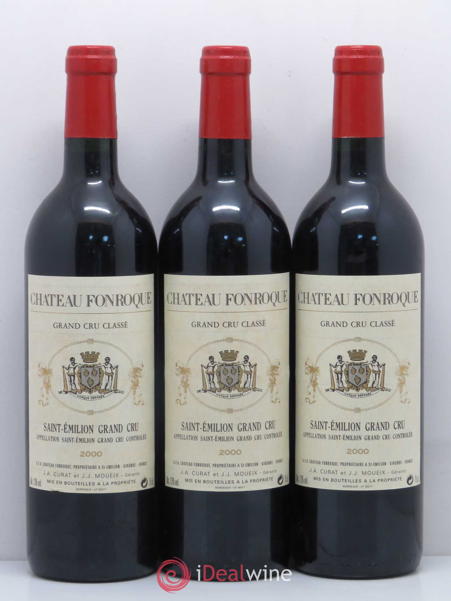 Château Fonroque Grand Cru Classé 2000 - Lot de 12 bouteilles - 2
