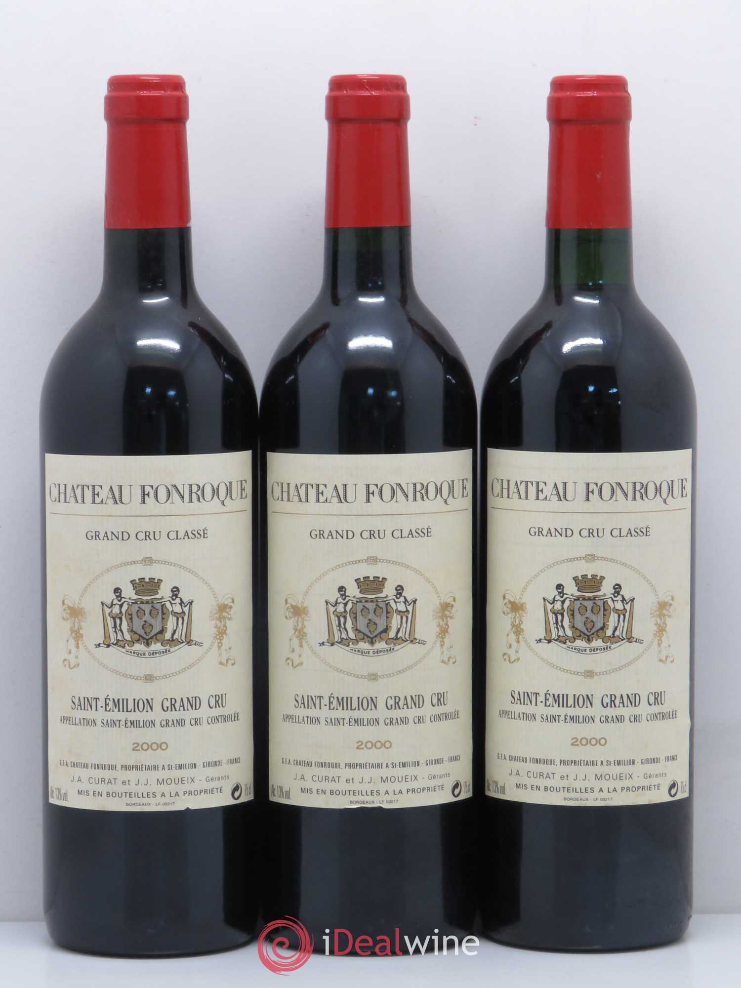 Château Fonroque Grand Cru Classé 2000 - Lot de 12 bouteilles - 3