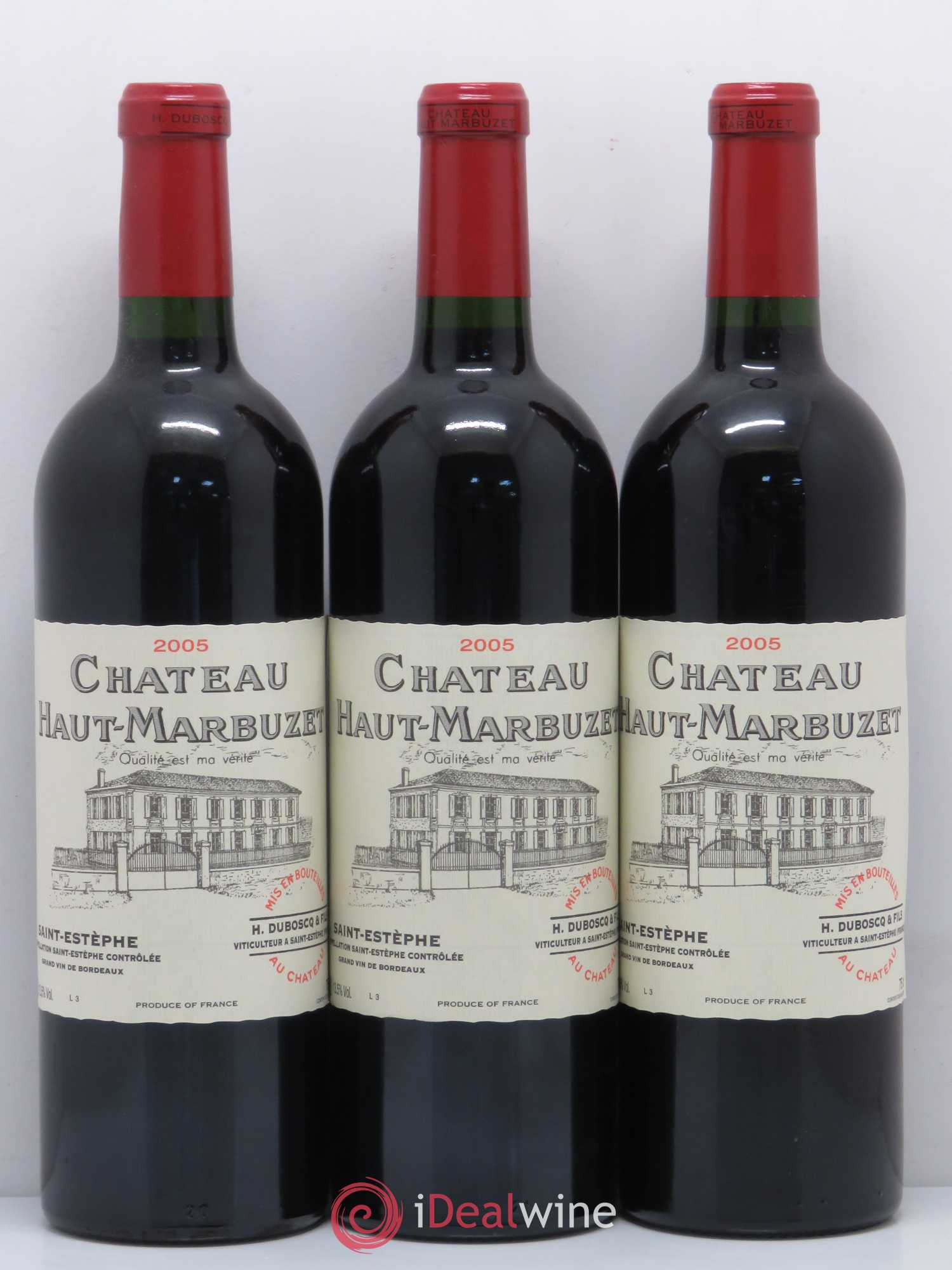Château Haut Marbuzet 2005 - Lot de 12 bouteilles - 3