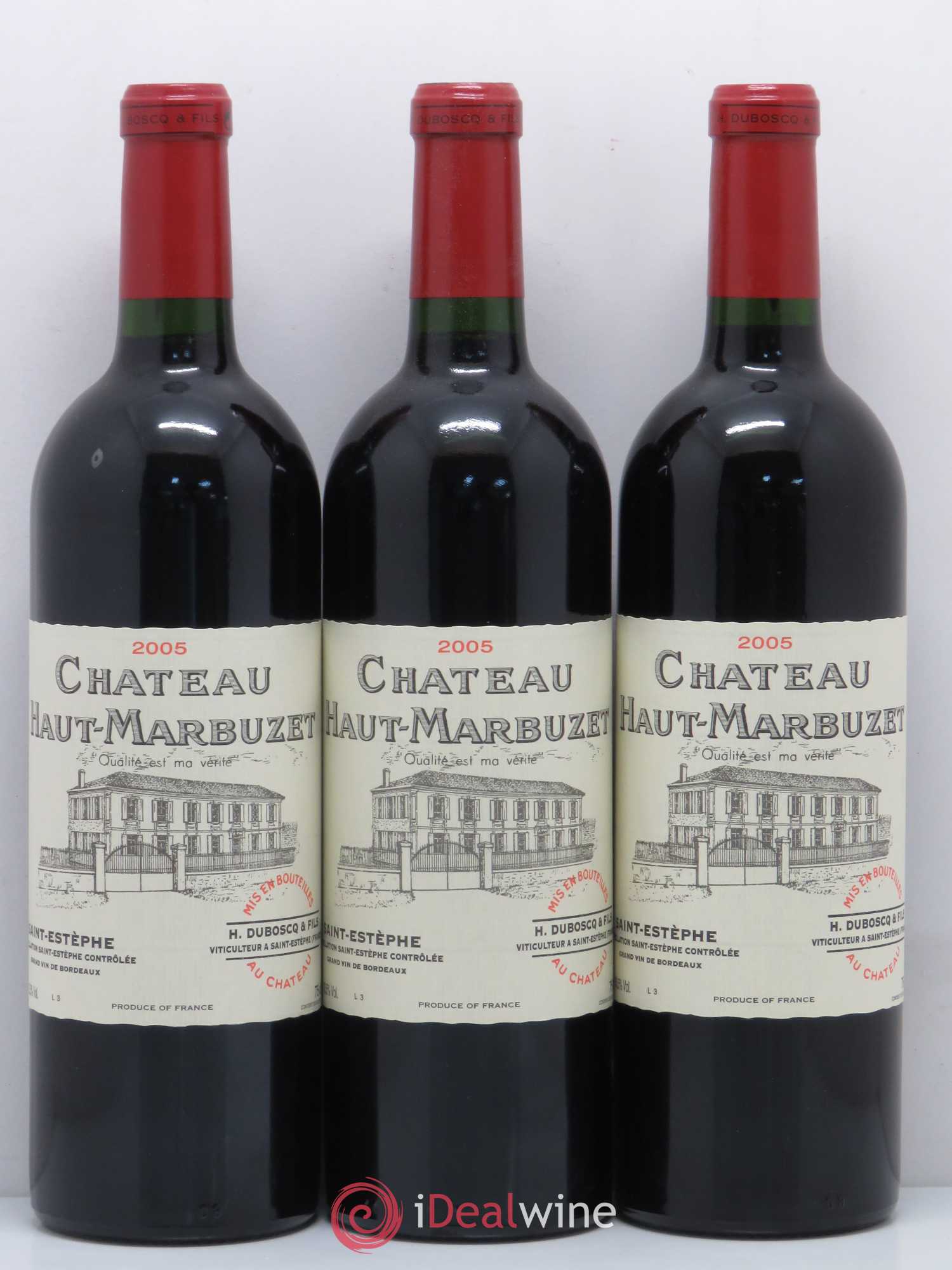 Château Haut Marbuzet 2005 - Lot de 12 bouteilles - 4