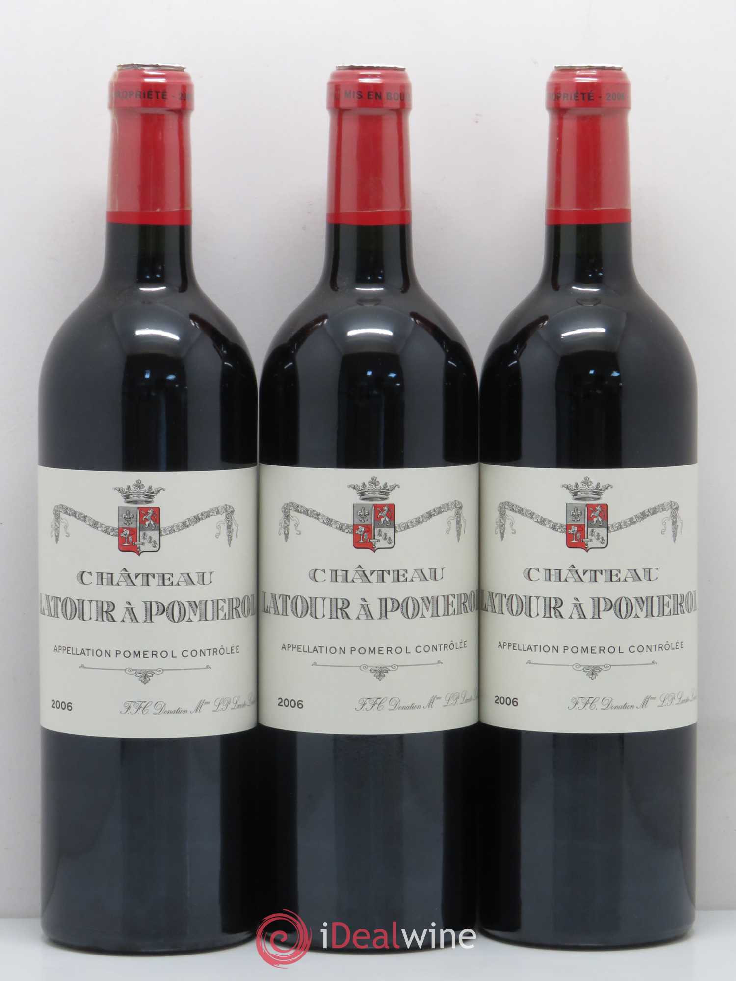 Château Latour à Pomerol 2006 - Lot de 12 bouteilles - 1