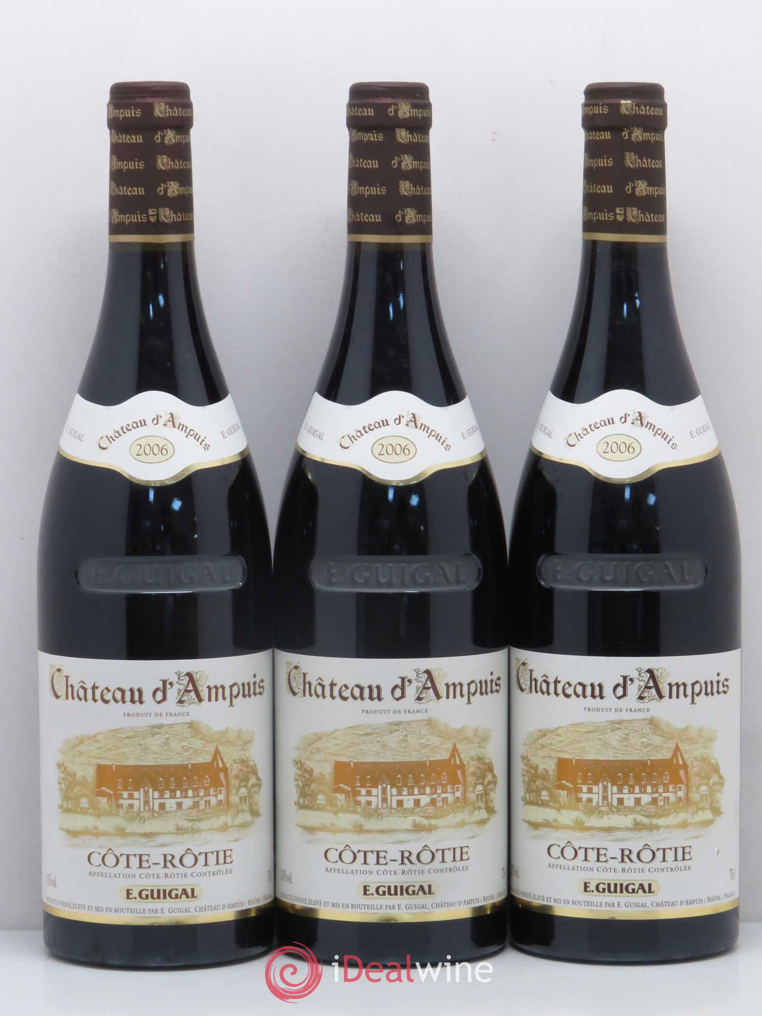 Côte-Rôtie Château d'Ampuis Guigal 2006 - Lot de 12 bouteilles - 1