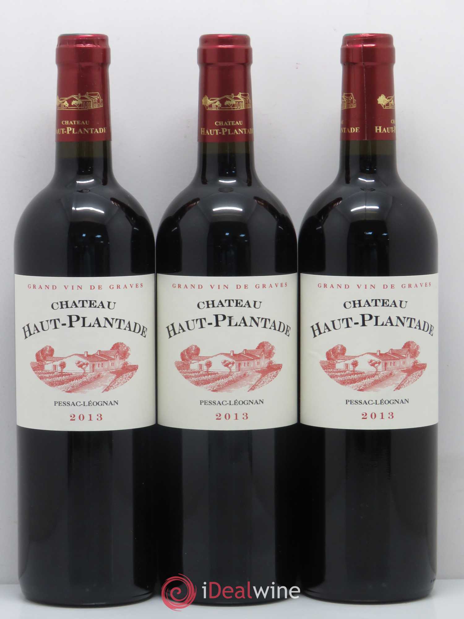 Pessac-Léognan Château Haut-Plantade 2013 - Lot de 12 bouteilles - 1