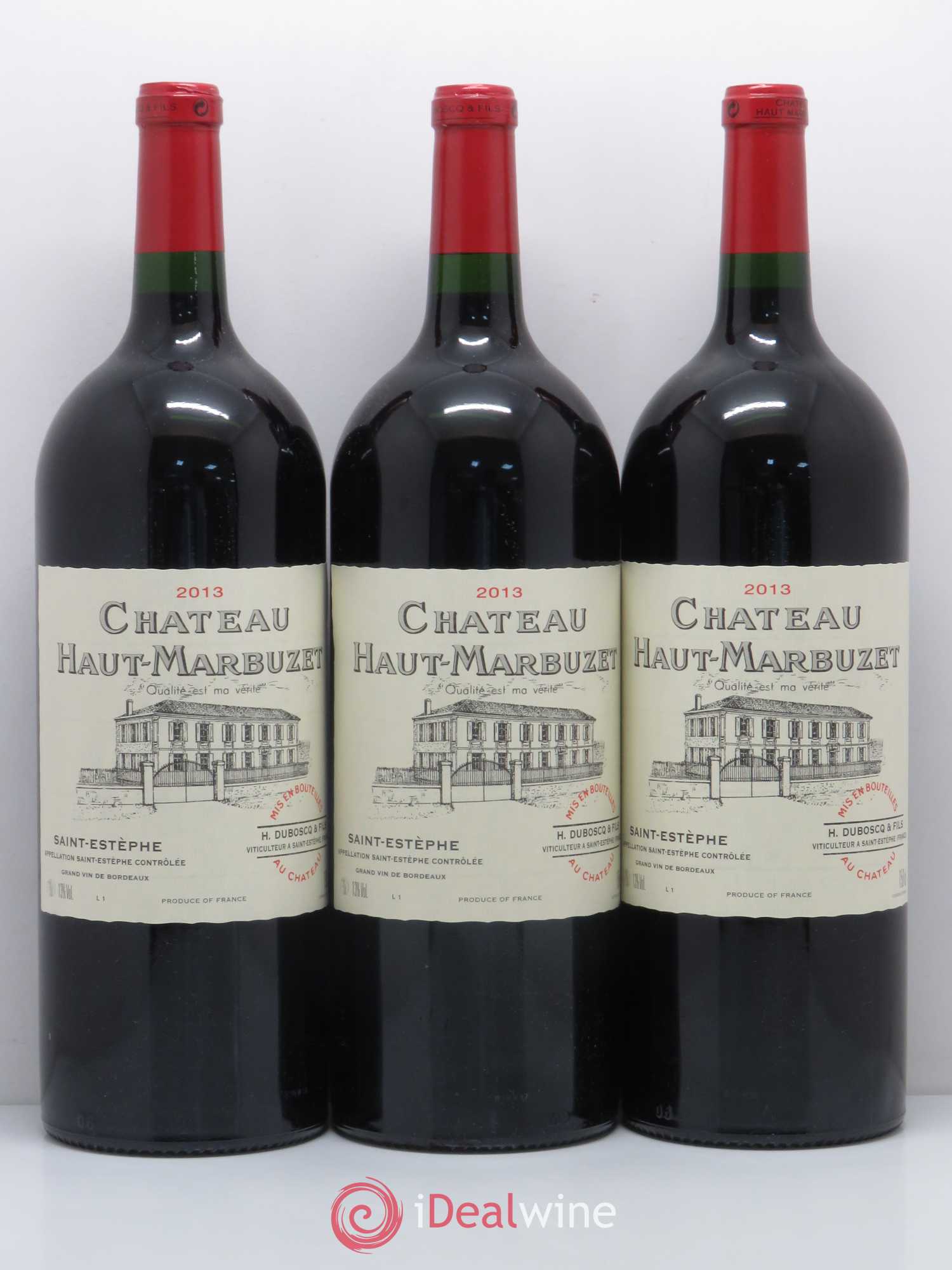 Château Haut Marbuzet 2013 - Lot de 6 magnums - 2