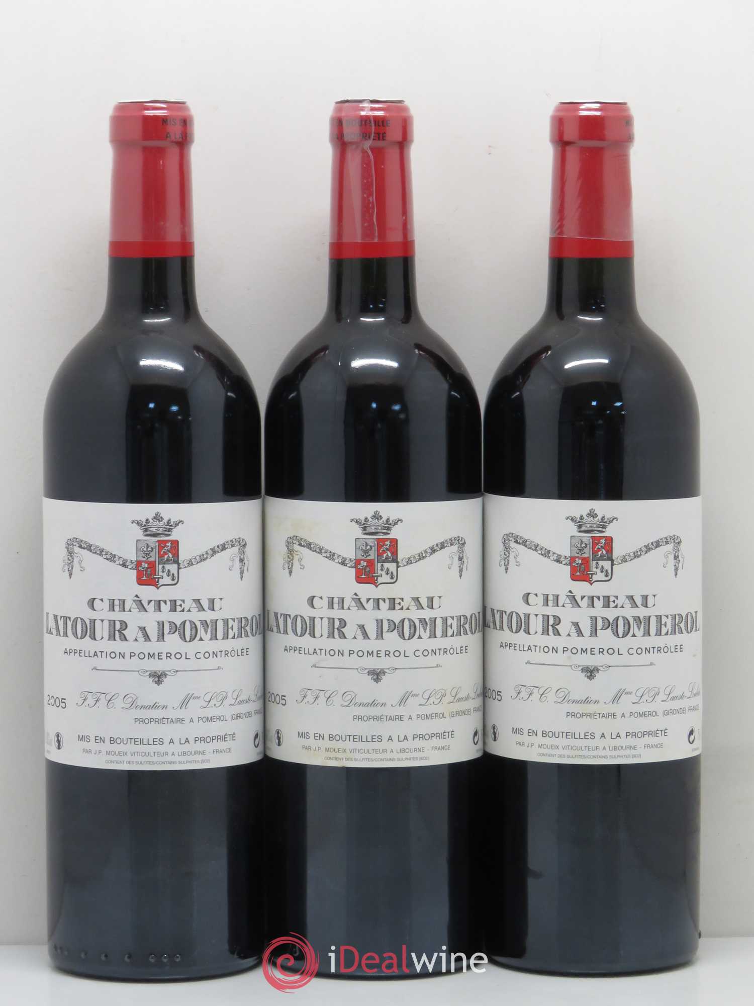 Château Latour à Pomerol 2005 - Lot de 6 bouteilles - 2