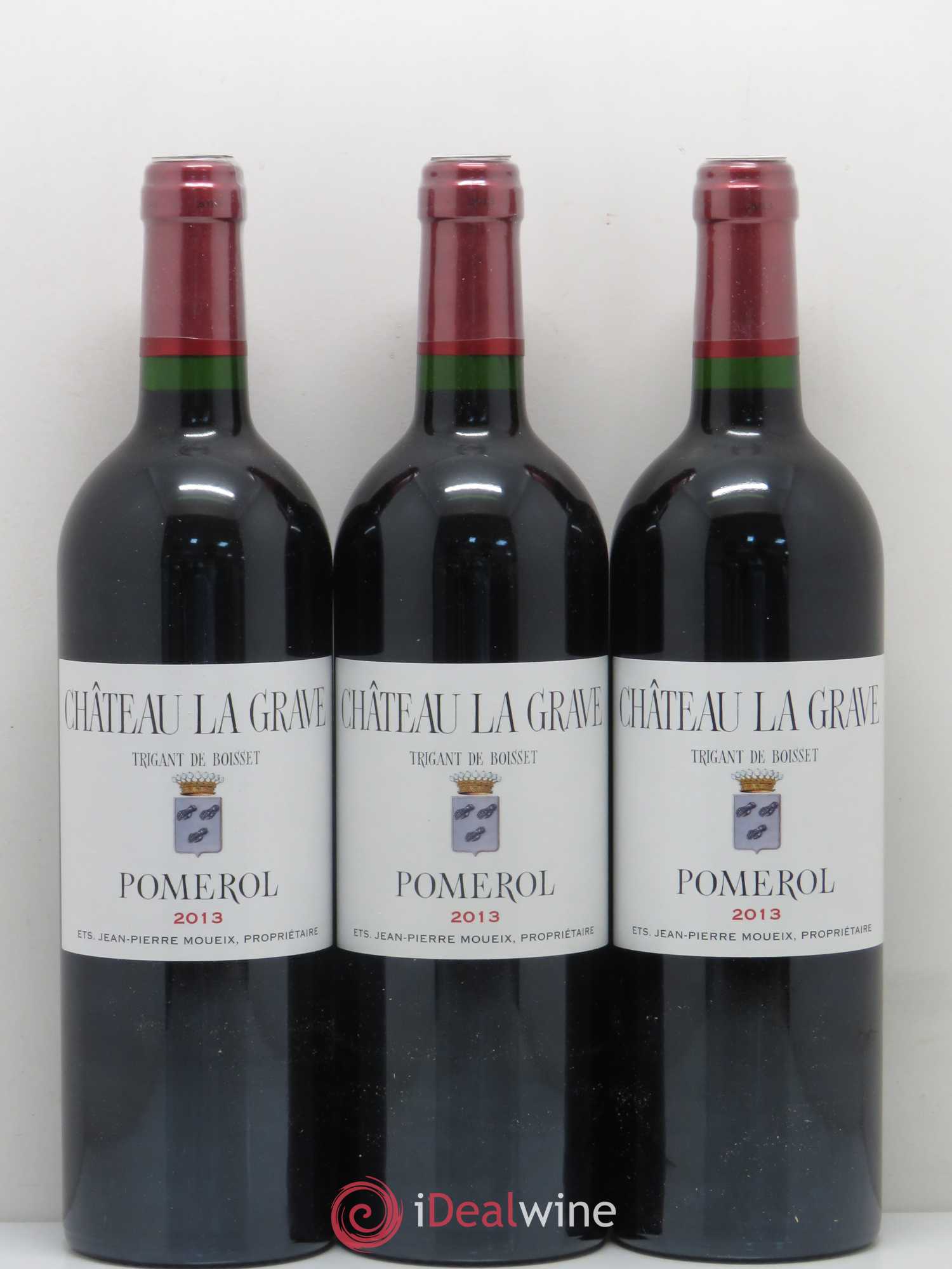 Château La Grave à Pomerol (Trigant de Boisset) 2013 - Lot de 12 bouteilles - 3