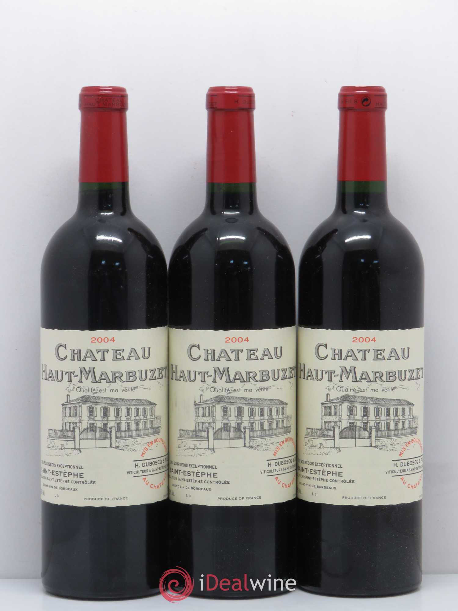 Château Haut Marbuzet 2004 - Lot de 12 bouteilles - 2