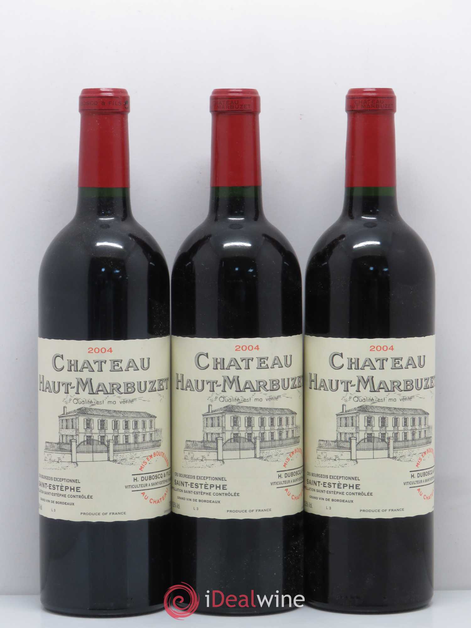 Château Haut Marbuzet 2004 - Lot de 12 bouteilles - 3