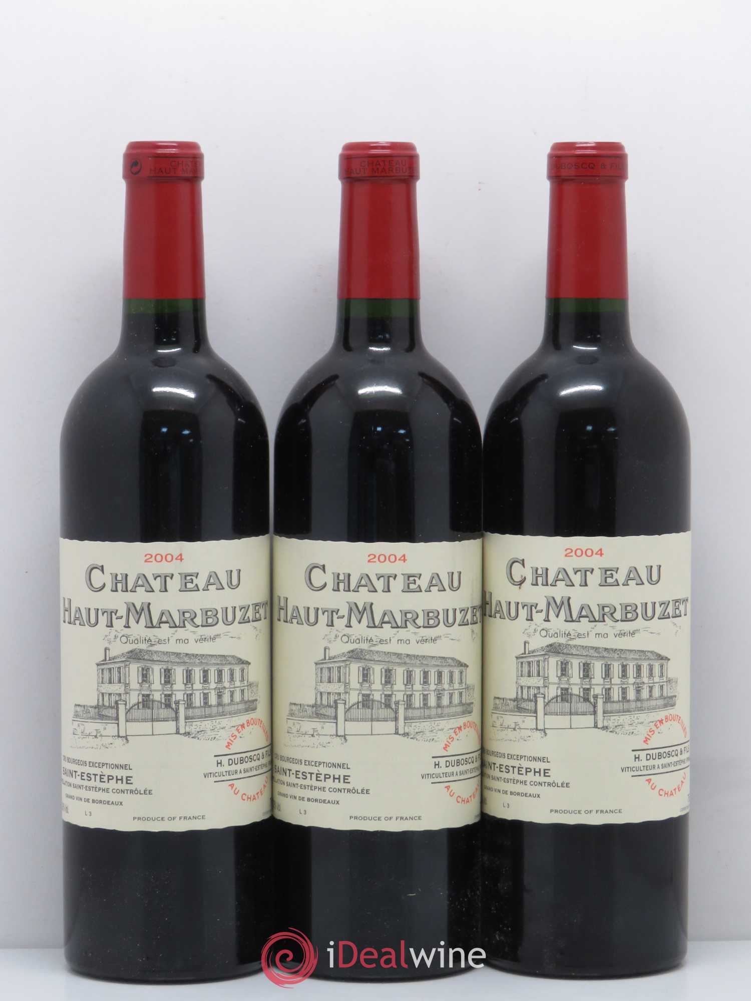 Château Haut Marbuzet 2004 - Lot de 12 bouteilles - 4