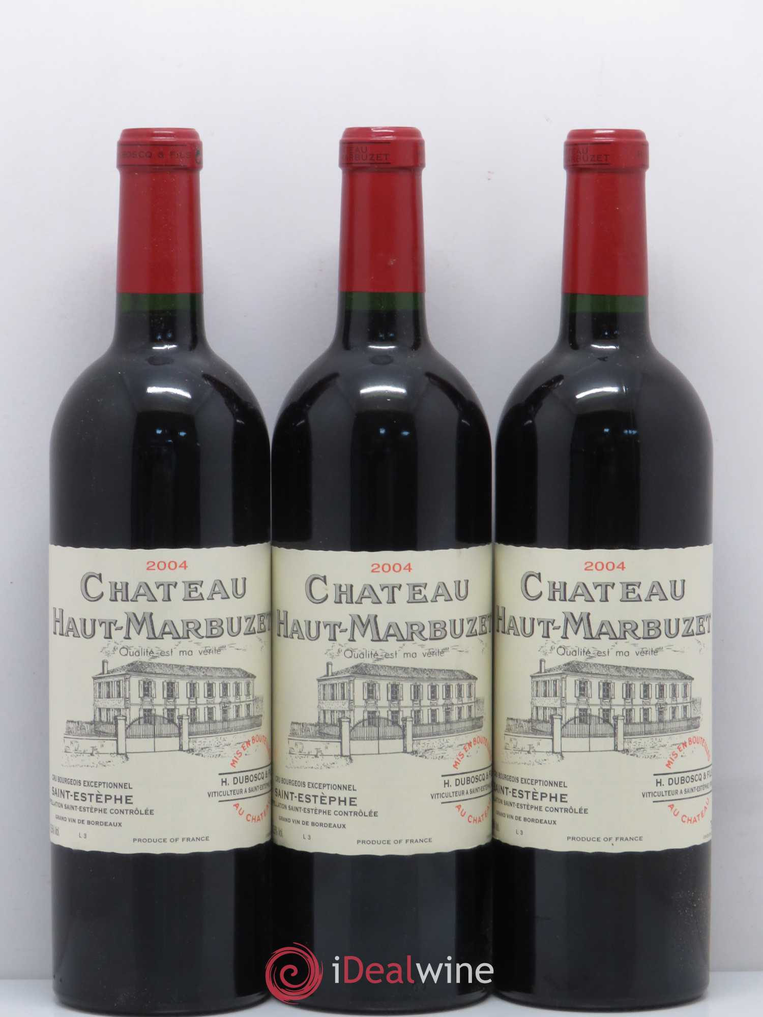 Château Haut Marbuzet 2004 - Lot de 12 bouteilles - 2