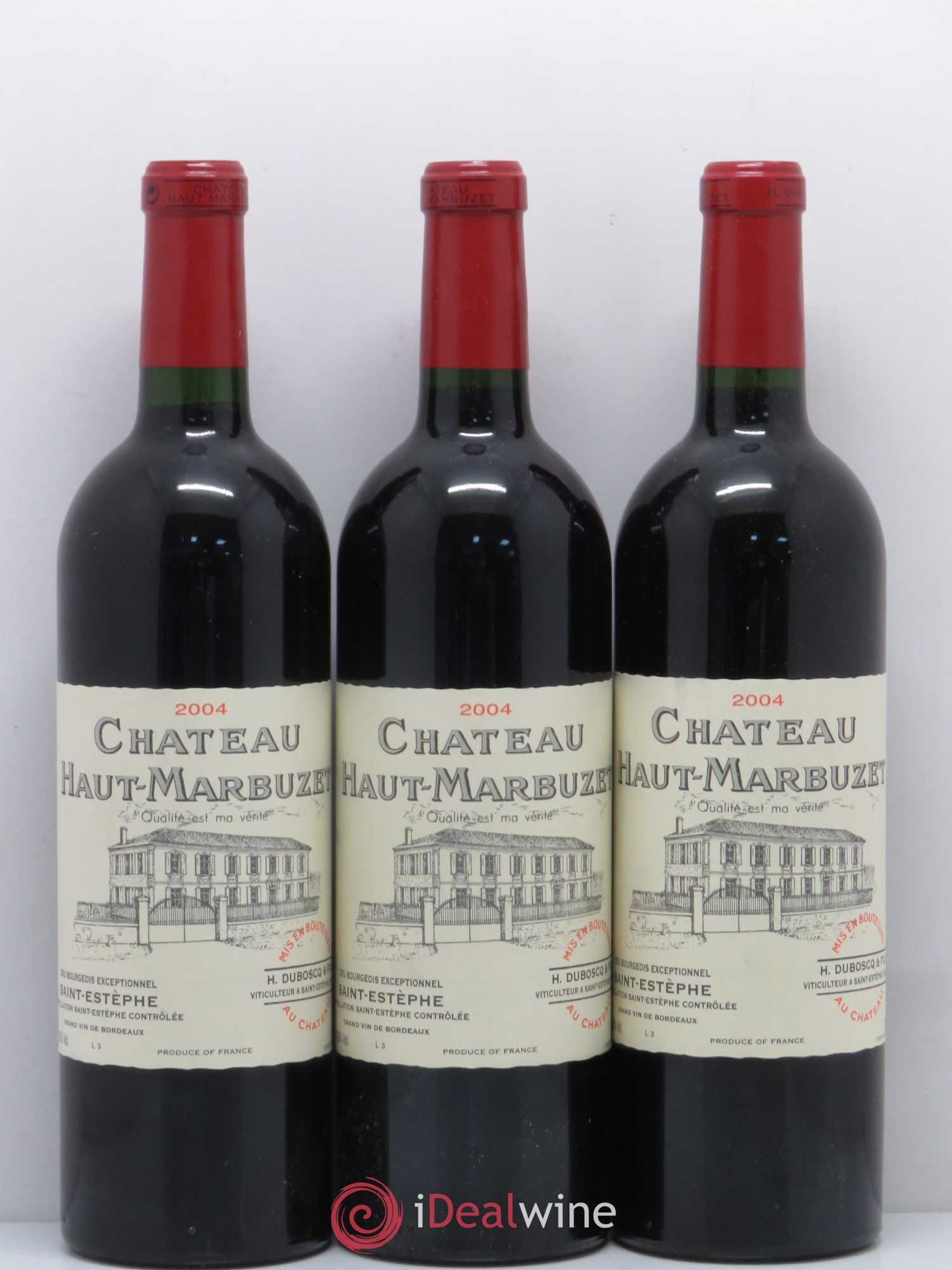 Château Haut Marbuzet 2004 - Lot de 12 bouteilles - 4
