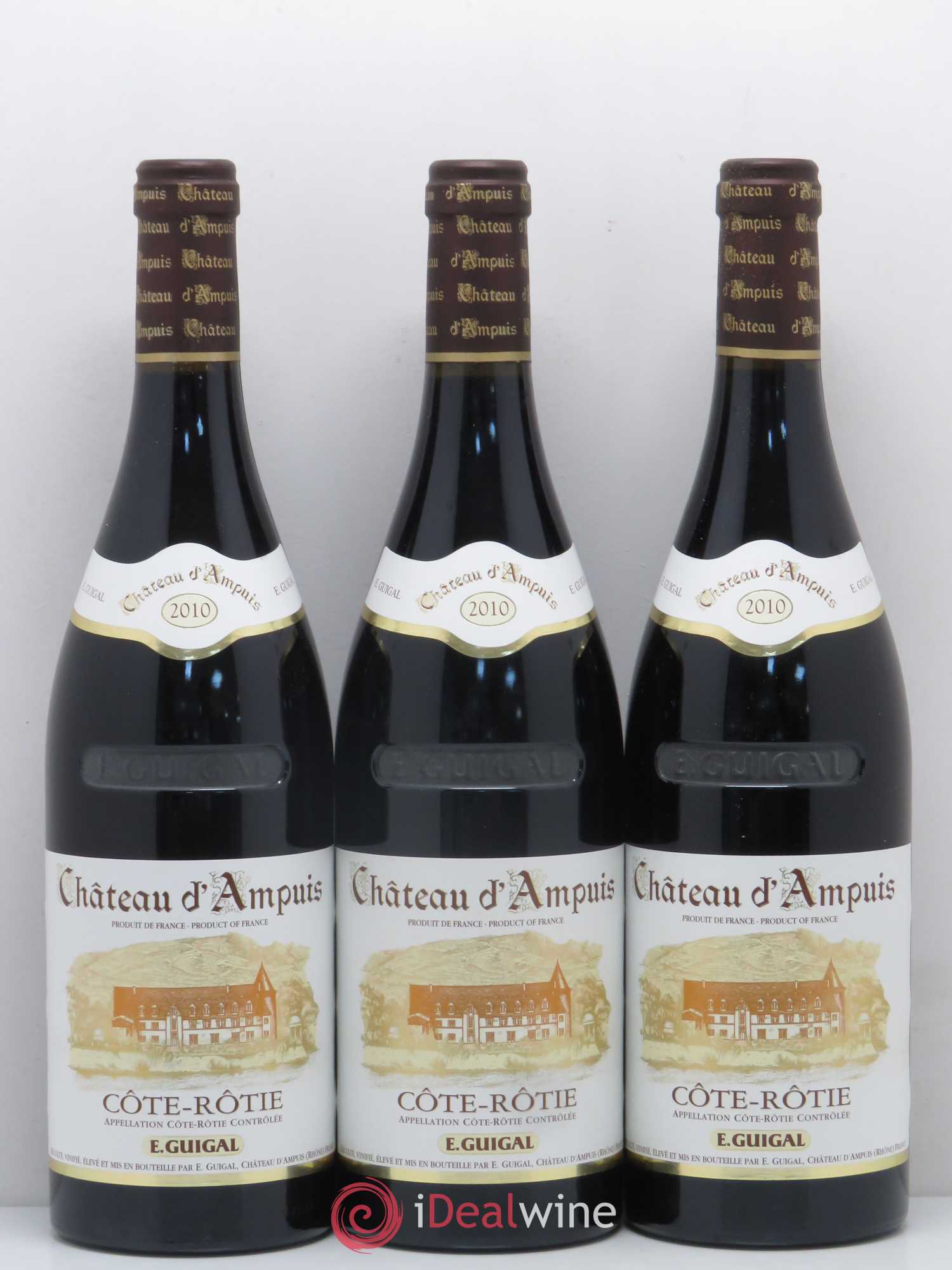 Côte-Rôtie Château d'Ampuis Guigal 2010 - Lot de 12 bouteilles - 2