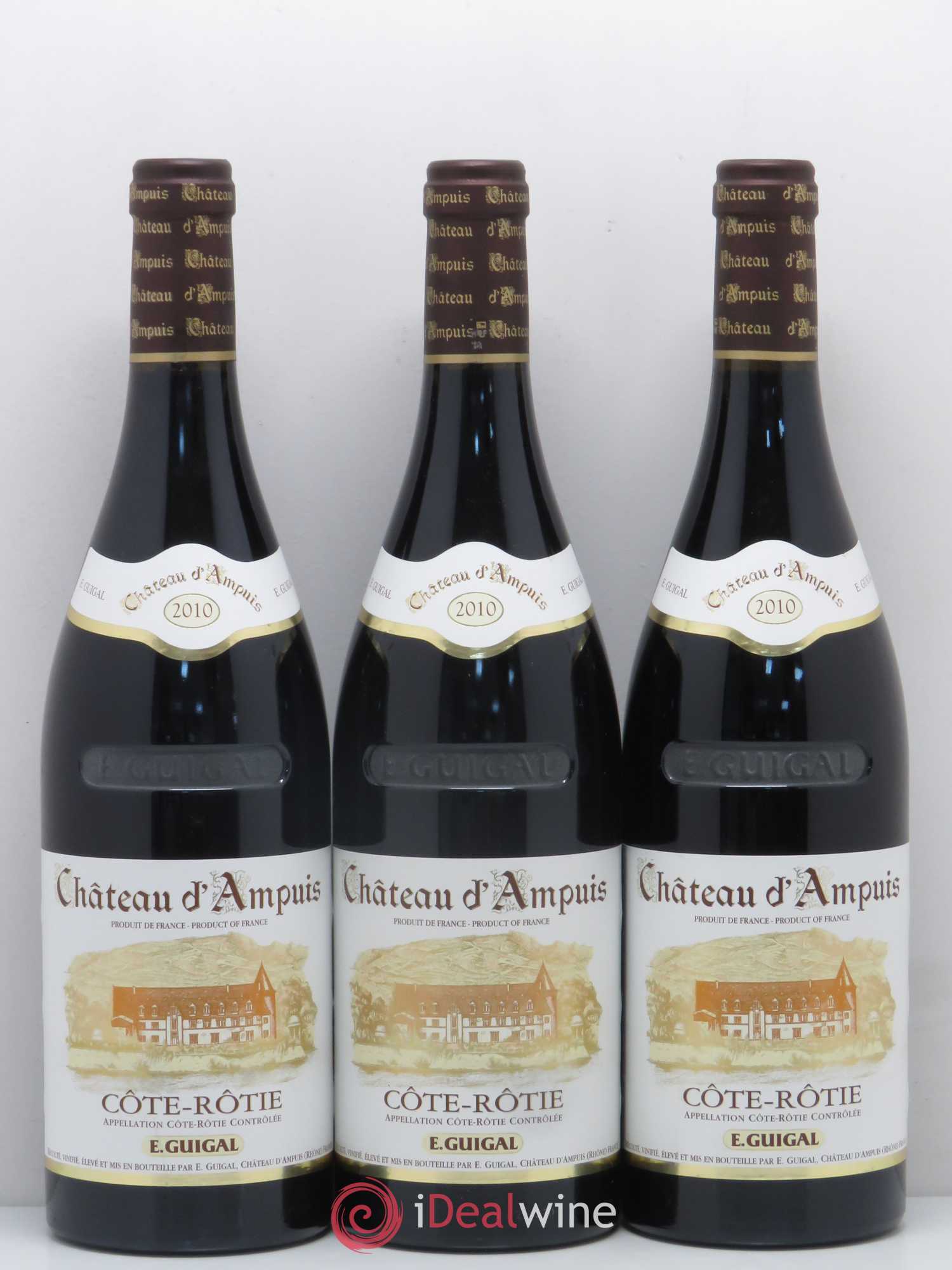 Côte-Rôtie Château d'Ampuis Guigal 2010 - Lot de 12 bouteilles - 3