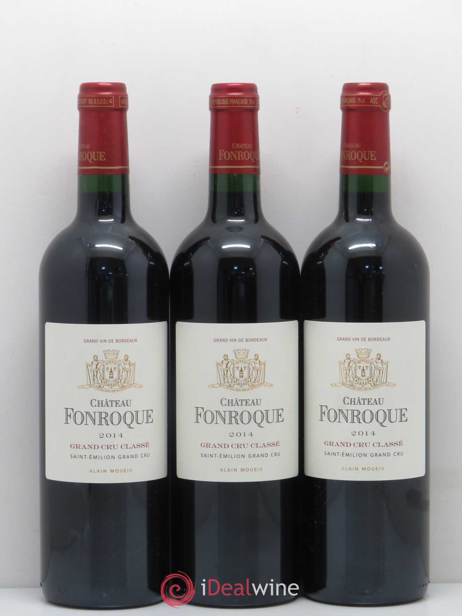 Château Fonroque Grand Cru Classé 2014 - Lot de 12 bouteilles - 1