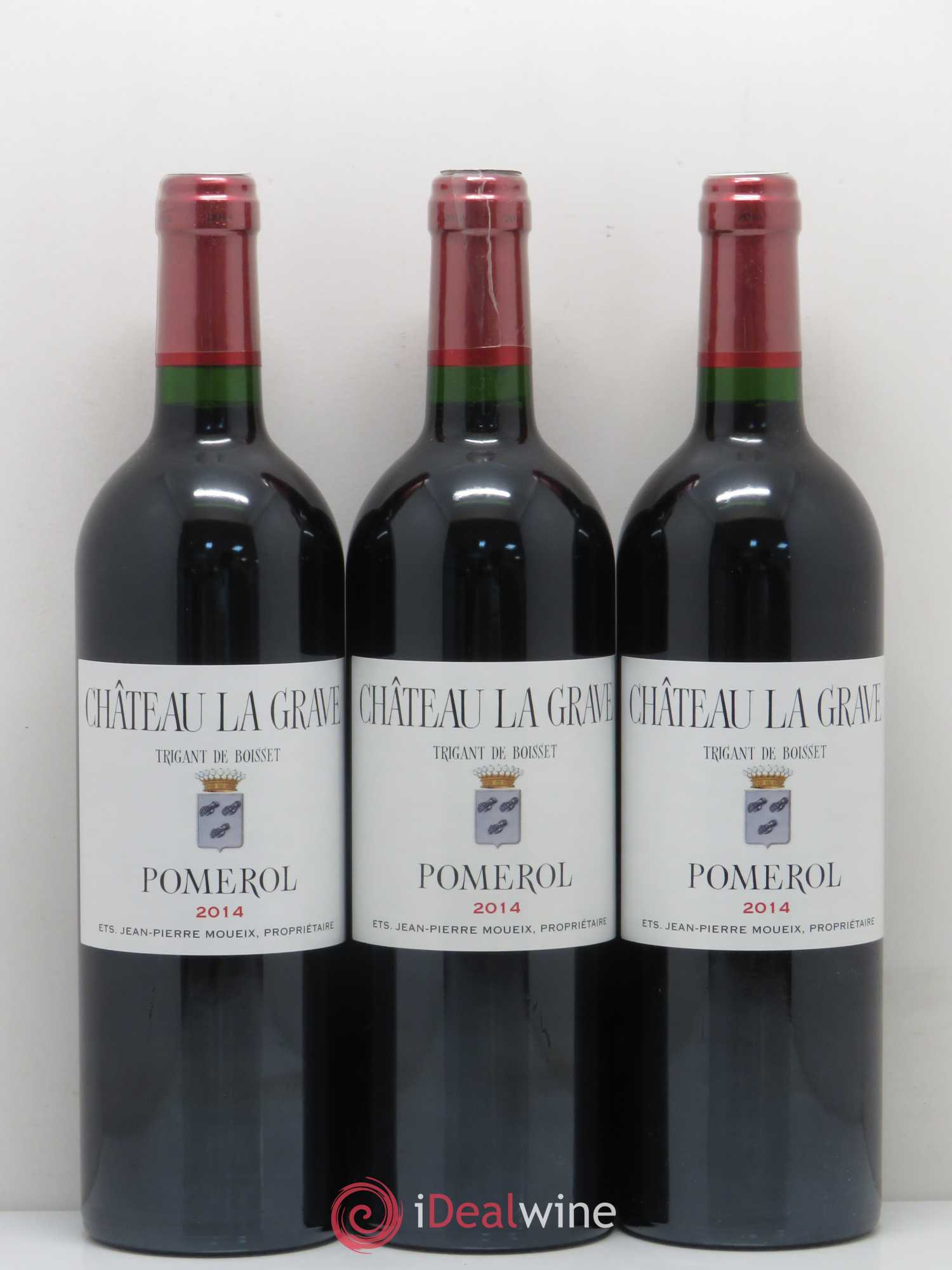 Château La Grave à Pomerol (Trigant de Boisset) 2014 - Lot de 12 bouteilles - 2