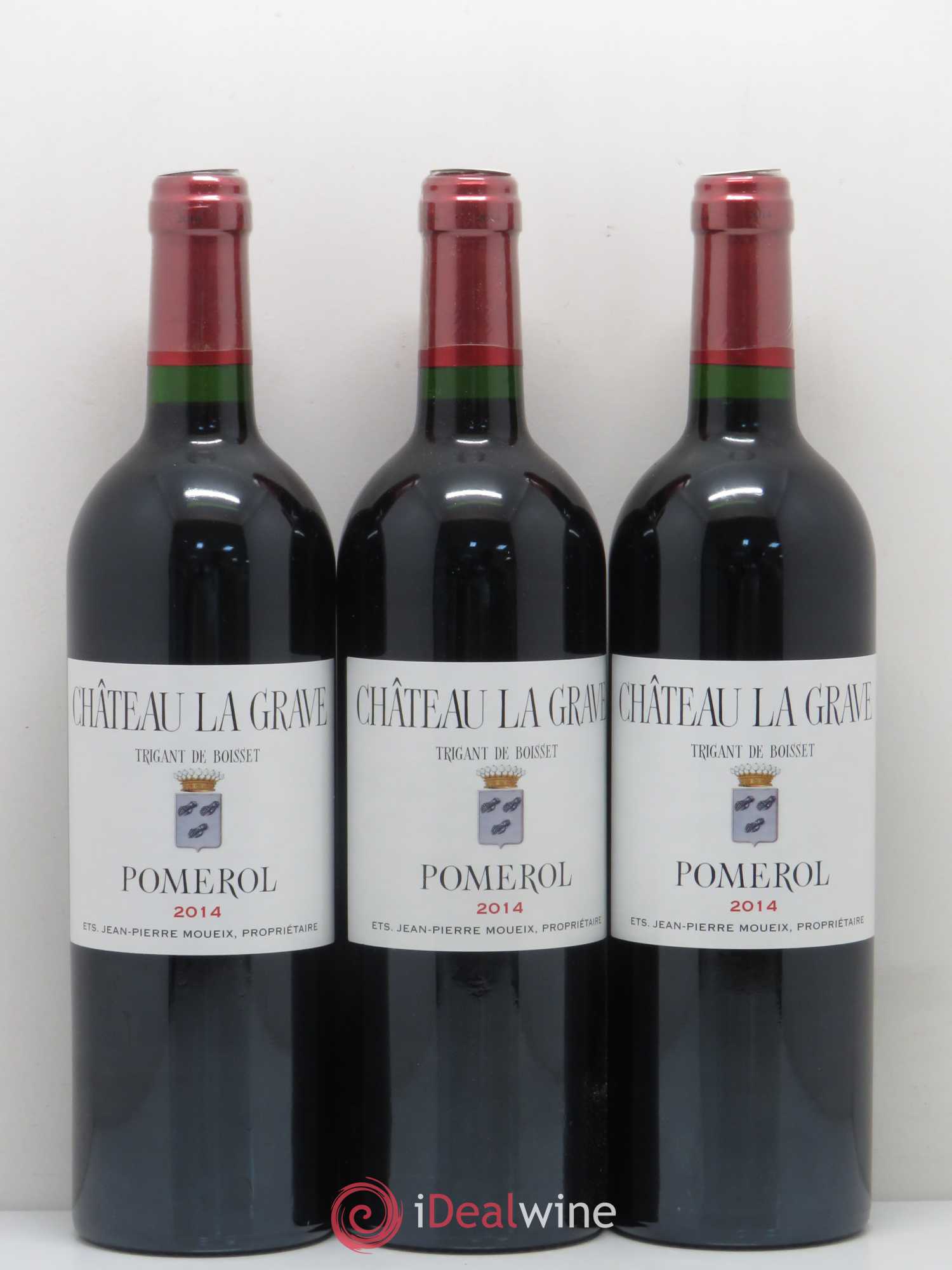 Château La Grave à Pomerol (Trigant de Boisset) 2014 - Lot de 12 bouteilles - 3