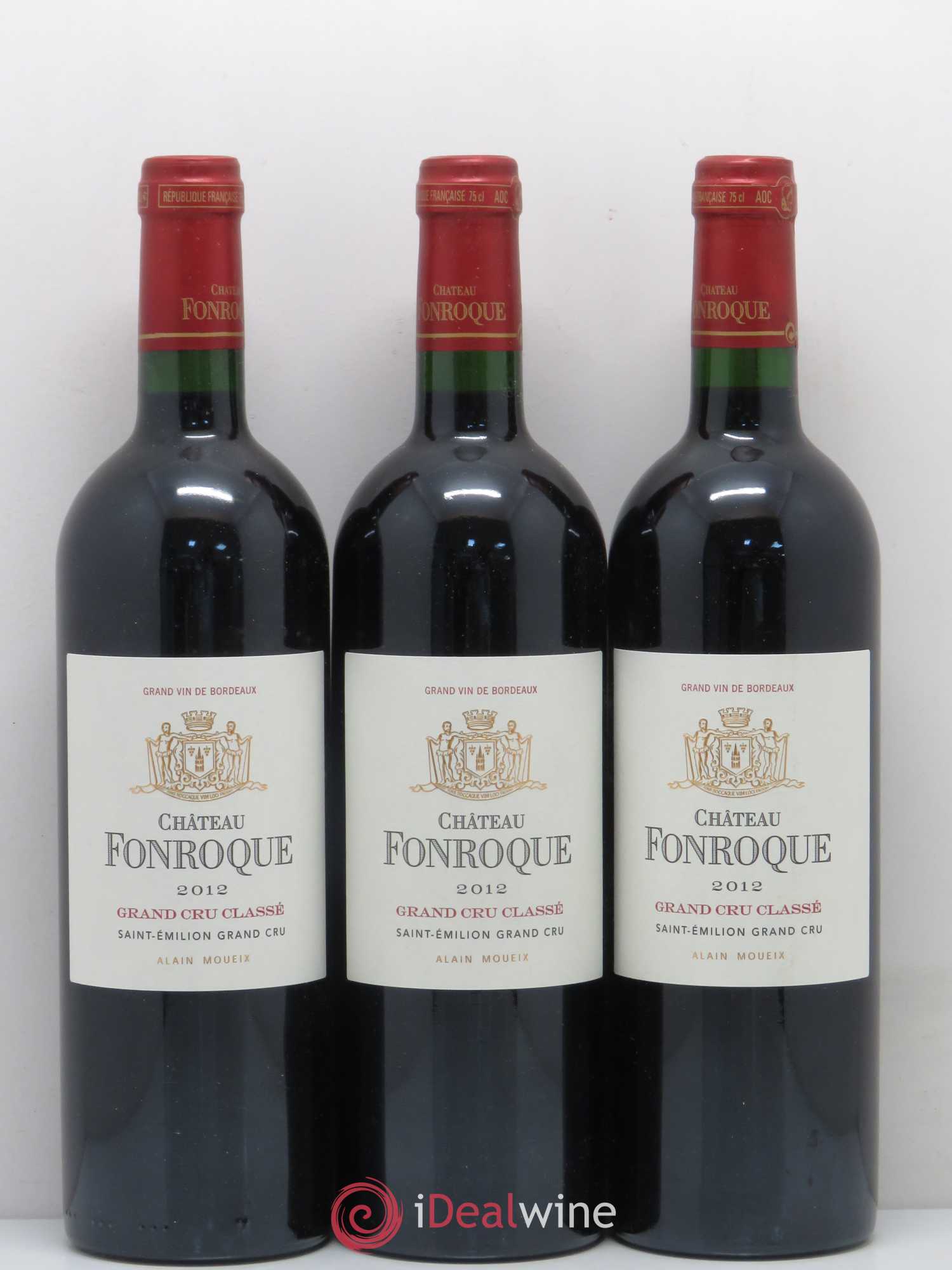 Château Fonroque Grand Cru Classé 2012 - Lot de 12 bouteilles - 1