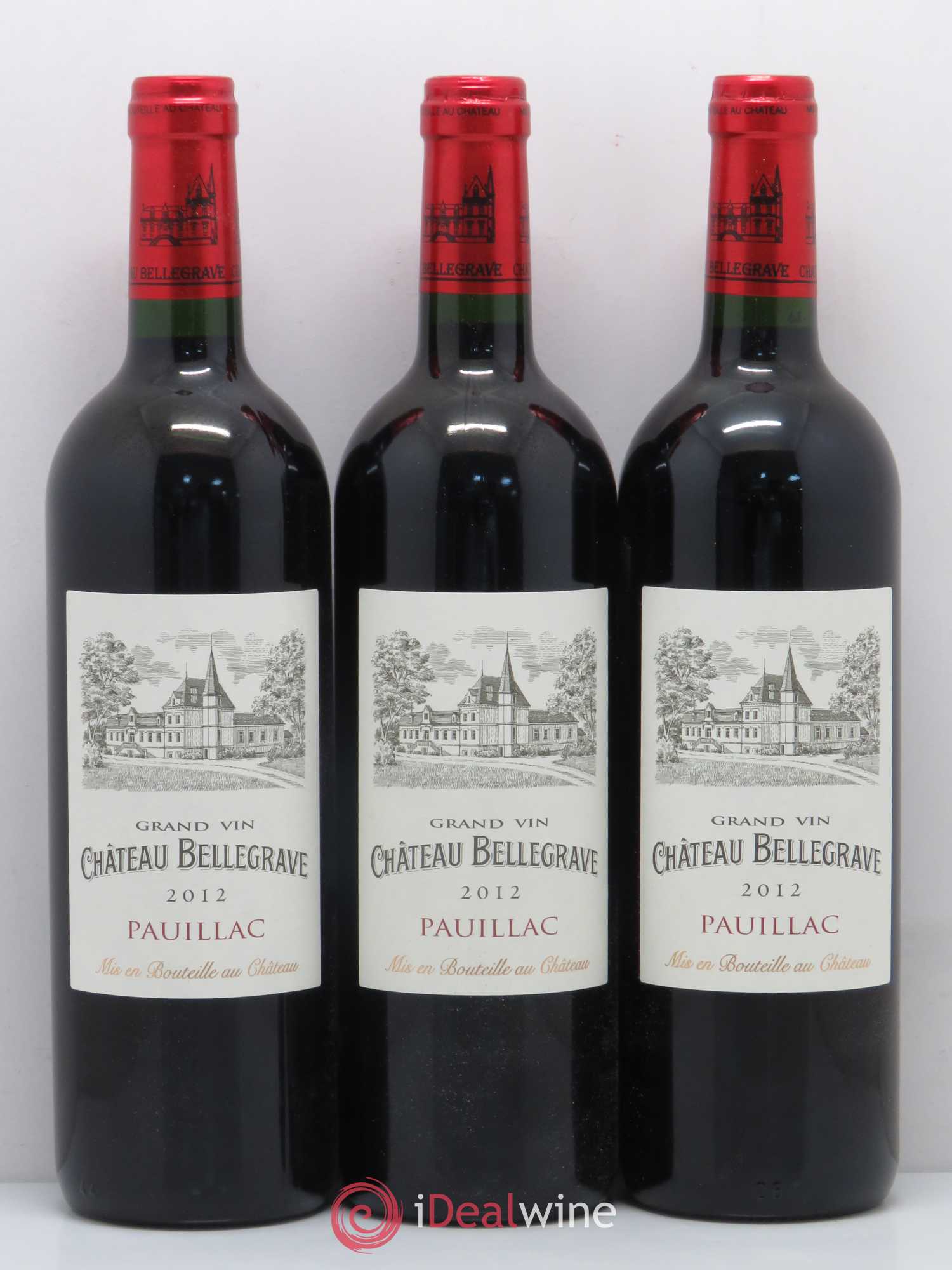 Château Bellegrave Cru Bourgeois 2012 - Lot de 12 bouteilles - 3