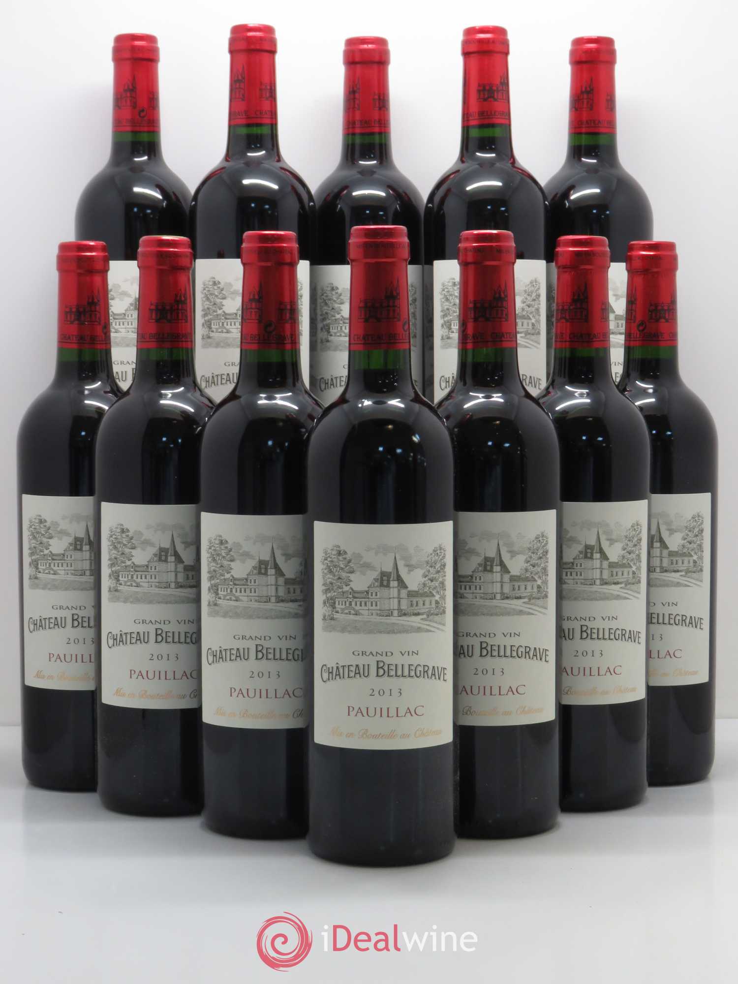 Château Bellegrave 2013 - Lot de 12 bouteilles - 0
