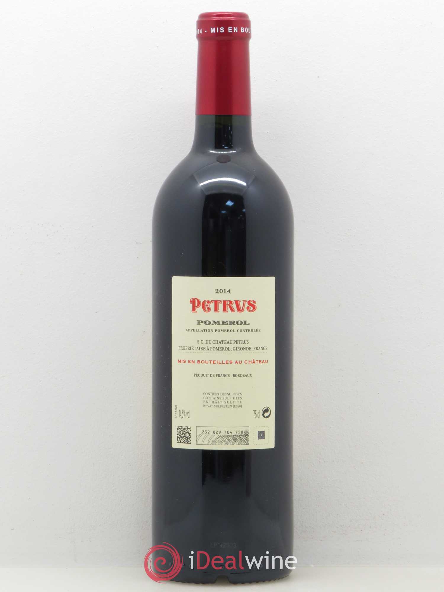Petrus 2014 - Lot de 1 bouteille - 1