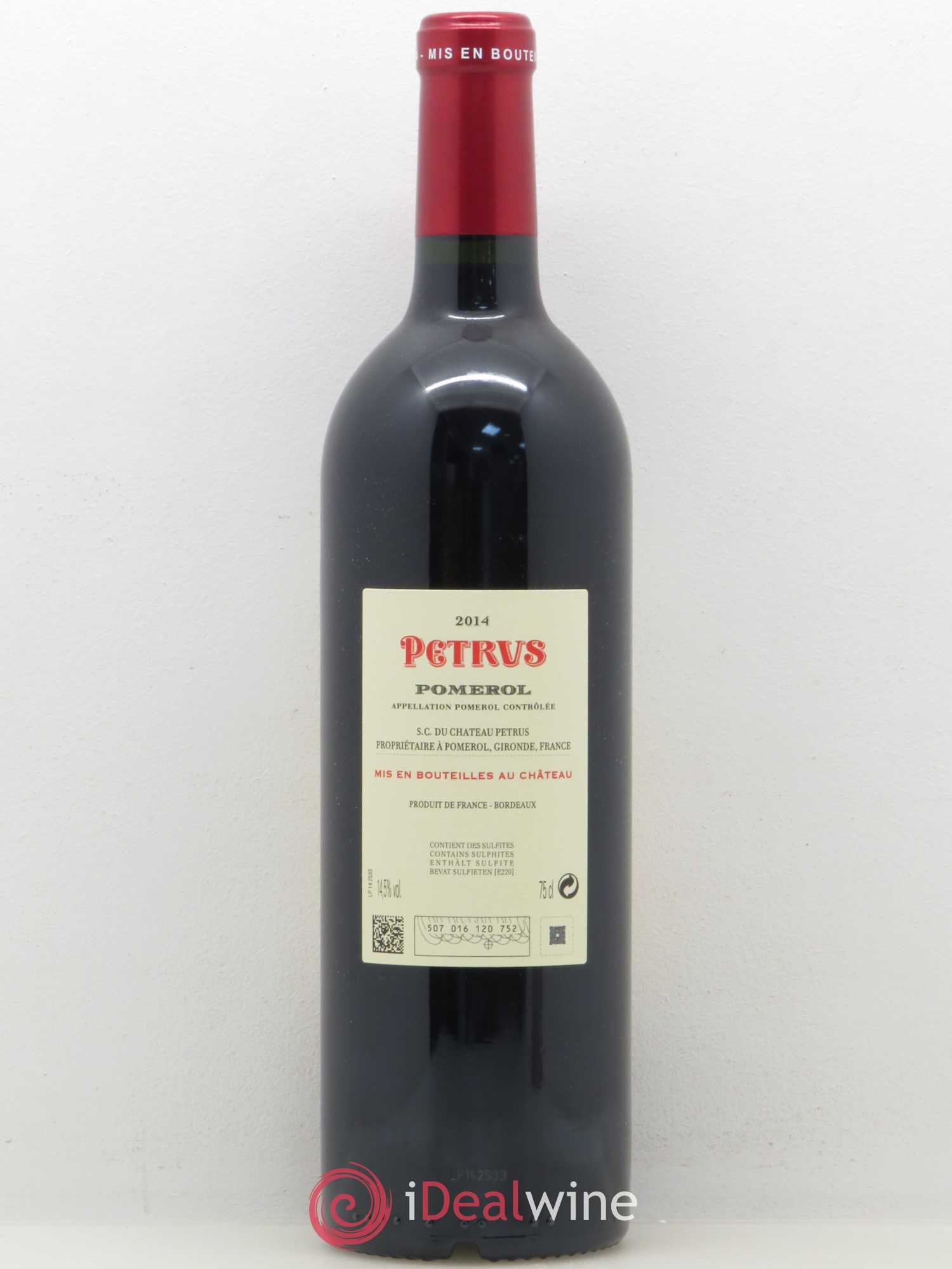 Petrus 2014 - Posten von 1 Flasche - 1