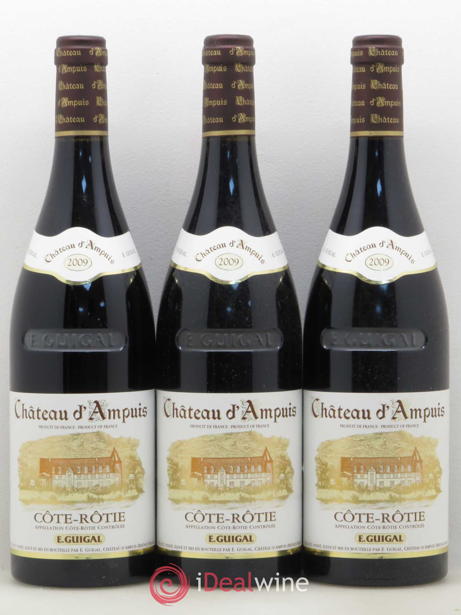 Côte-Rôtie Château d'Ampuis Guigal 2009 - Lot de 12 bouteilles - 1