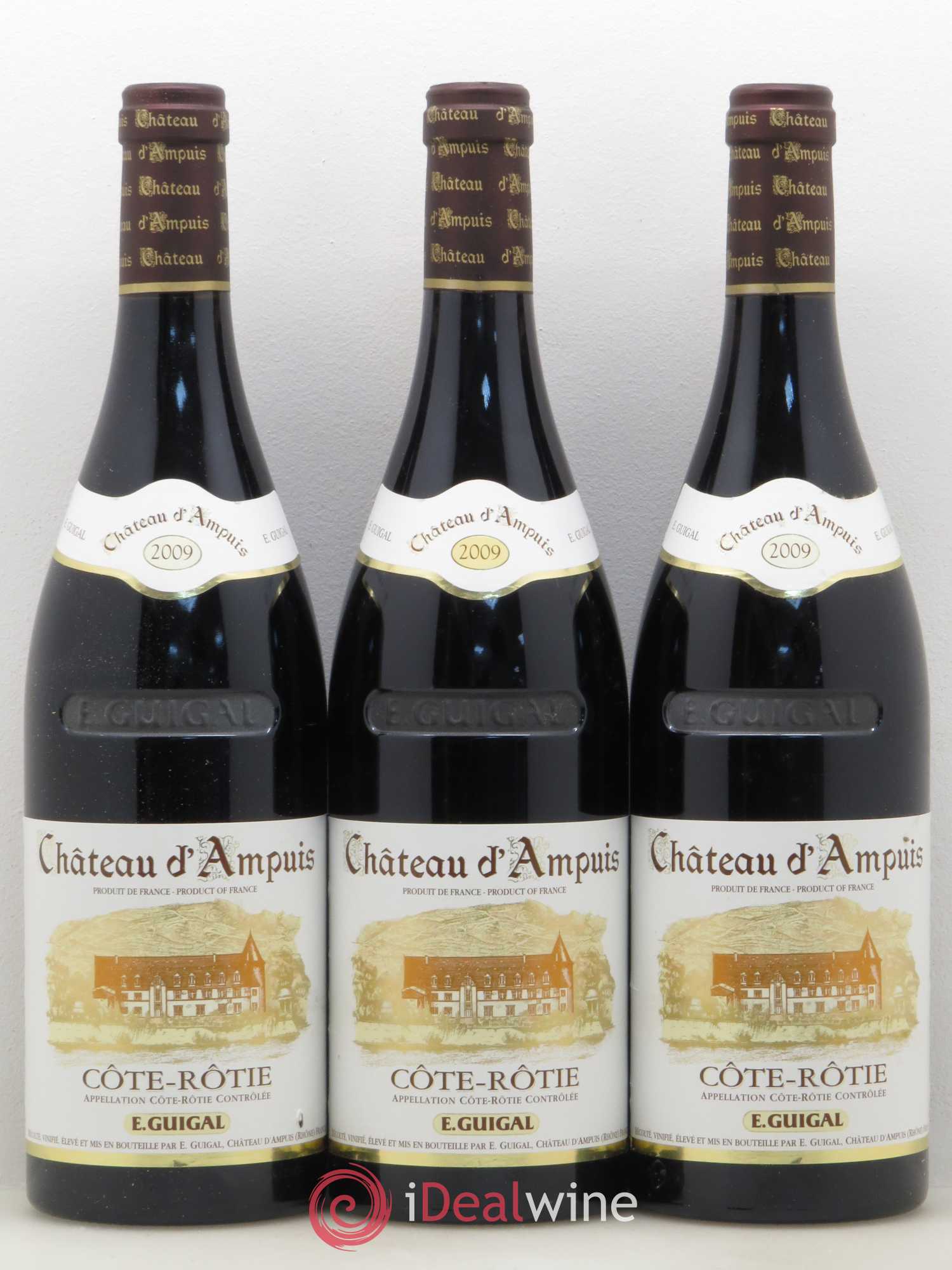Côte-Rôtie Château d'Ampuis Guigal 2009 - Lot de 6 bouteilles - 1