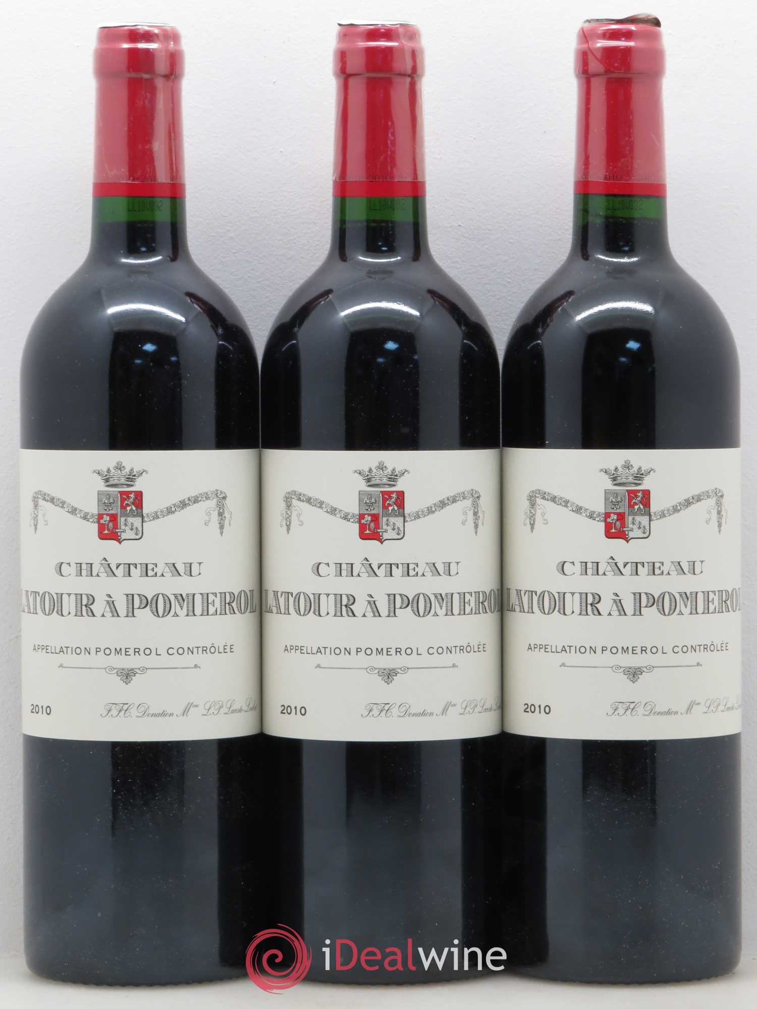 Château Latour à Pomerol 2010 - Lot de 6 bouteilles - 1
