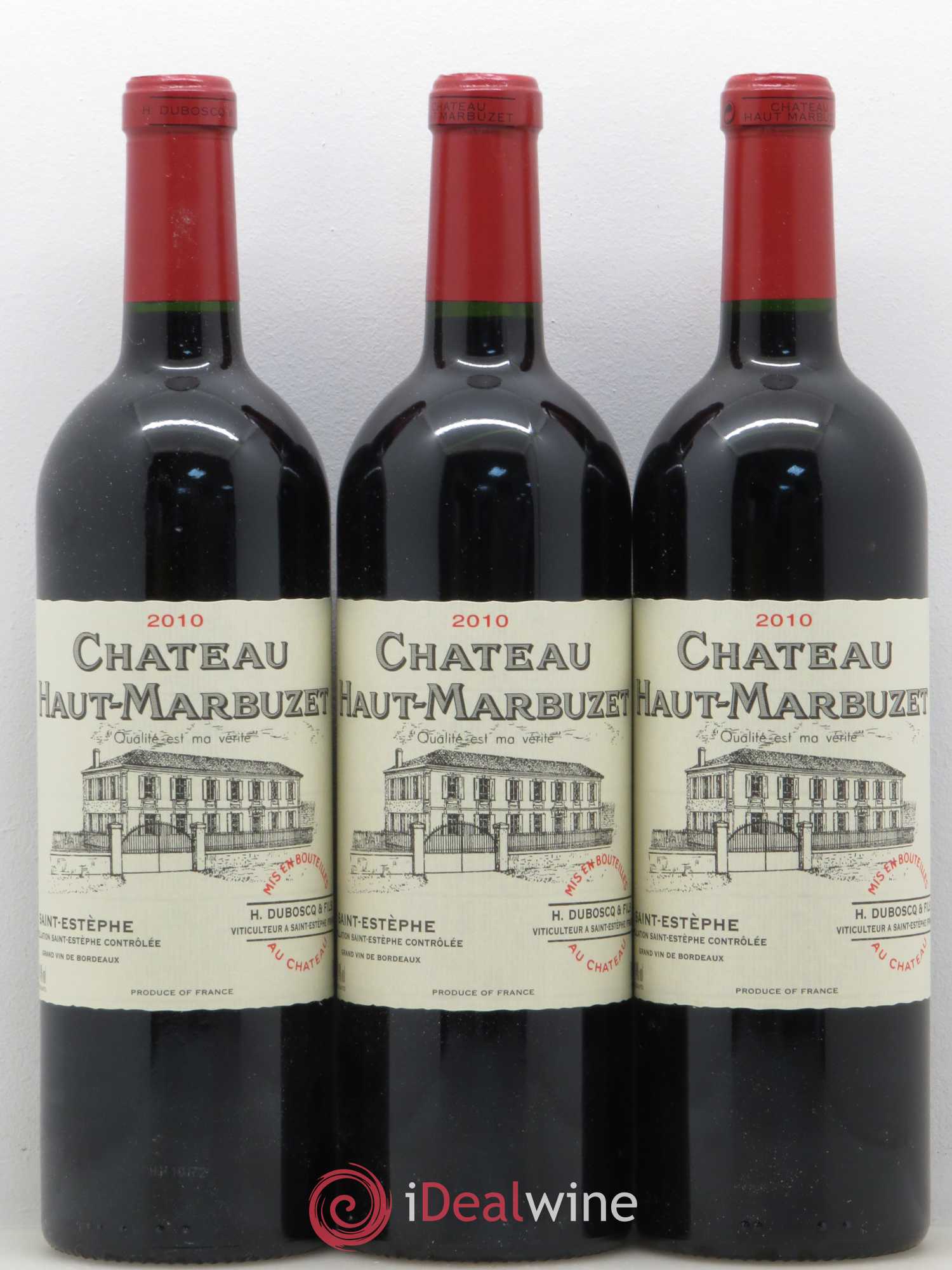 Château Haut Marbuzet 2010 - Lot de 12 bouteilles - 2
