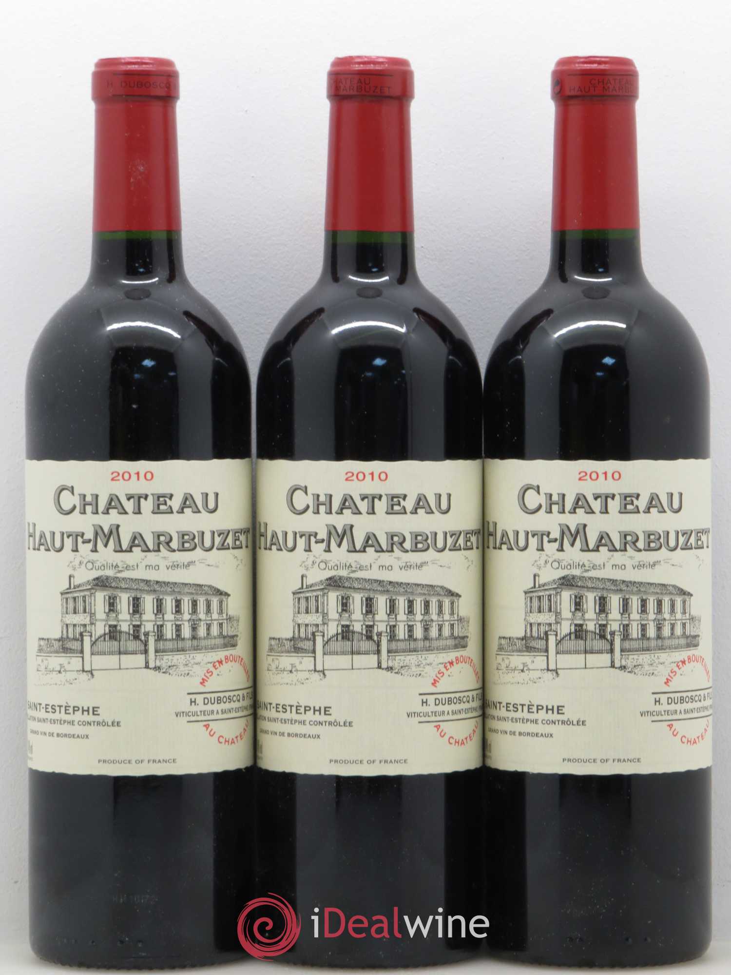 Château Haut Marbuzet 2010 - Lot de 12 bouteilles - 3