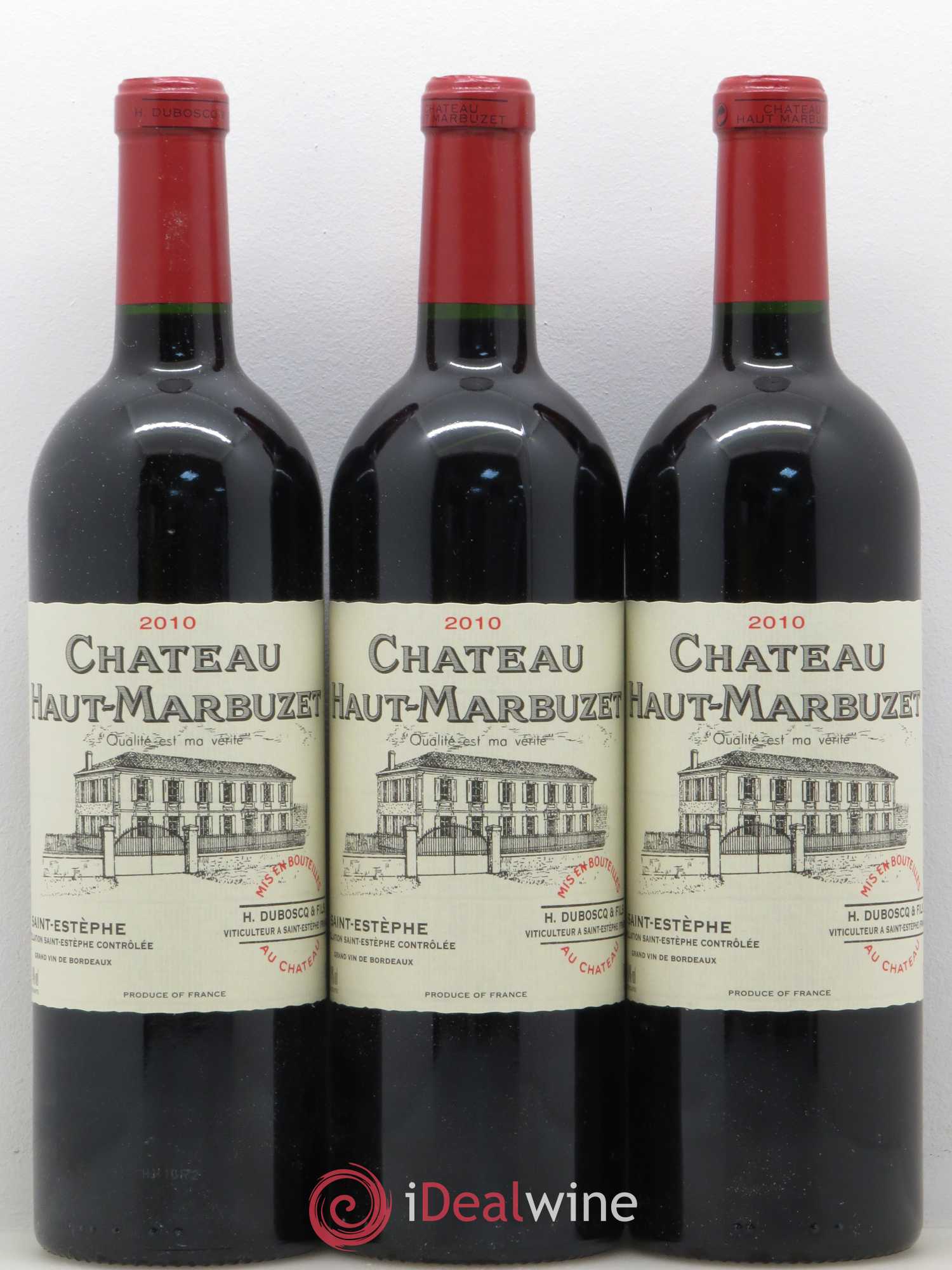 Château Haut Marbuzet 2010 - Lot de 12 bouteilles - 4