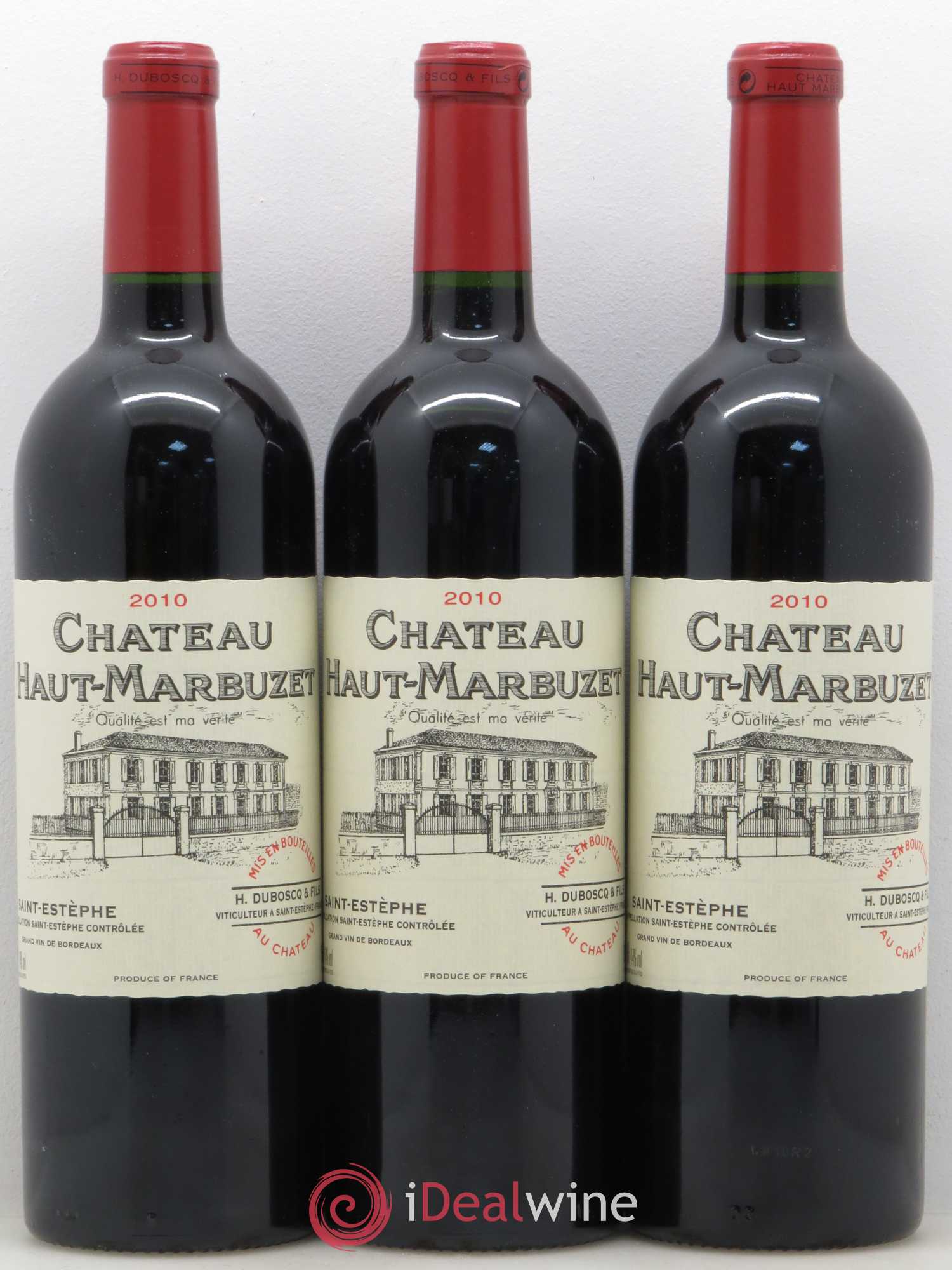 Château Haut Marbuzet 2010 - Lot de 12 bouteilles - 4