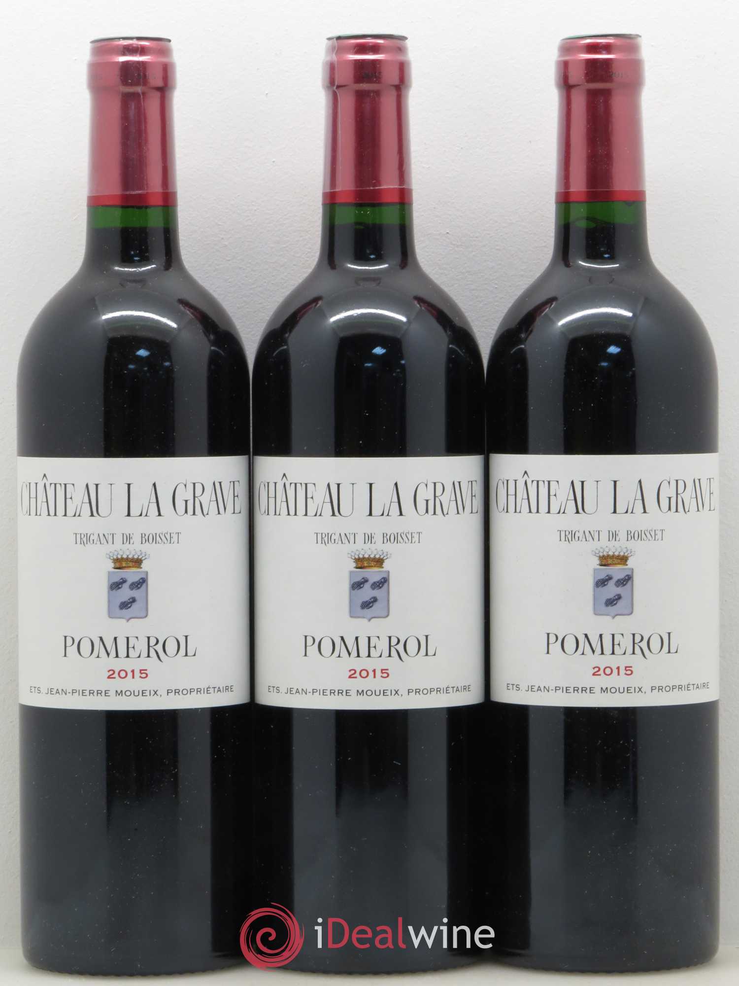 Château La Grave à Pomerol (Trigant de Boisset) 2015 - Lot de 12 bouteilles - 4