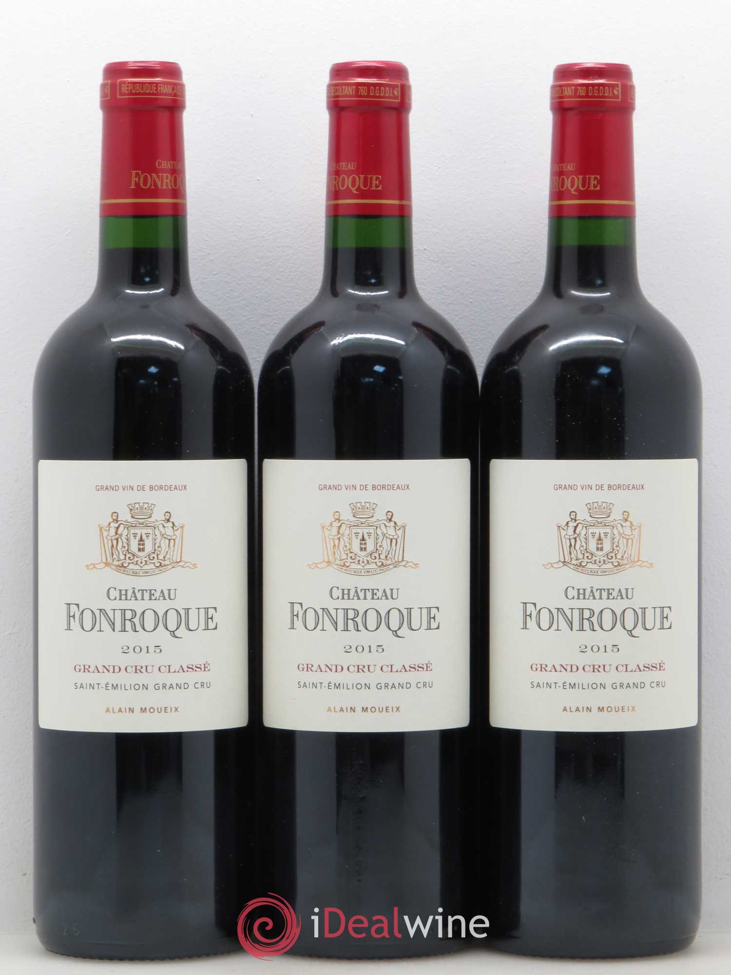 Château Fonroque Grand Cru Classé 2015 - Lot de 12 bouteilles - 2