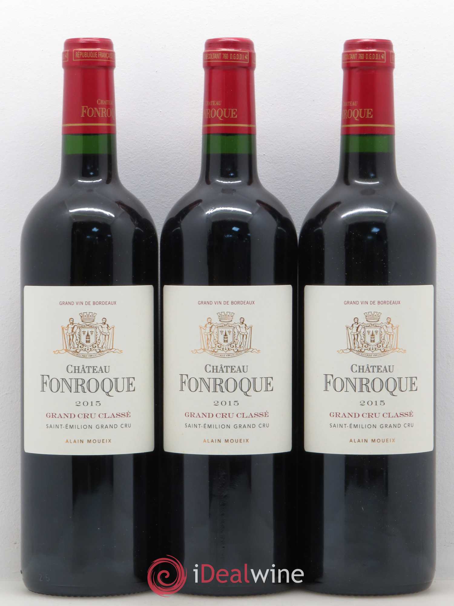Château Fonroque Grand Cru Classé 2015 - Lot de 12 bouteilles - 3