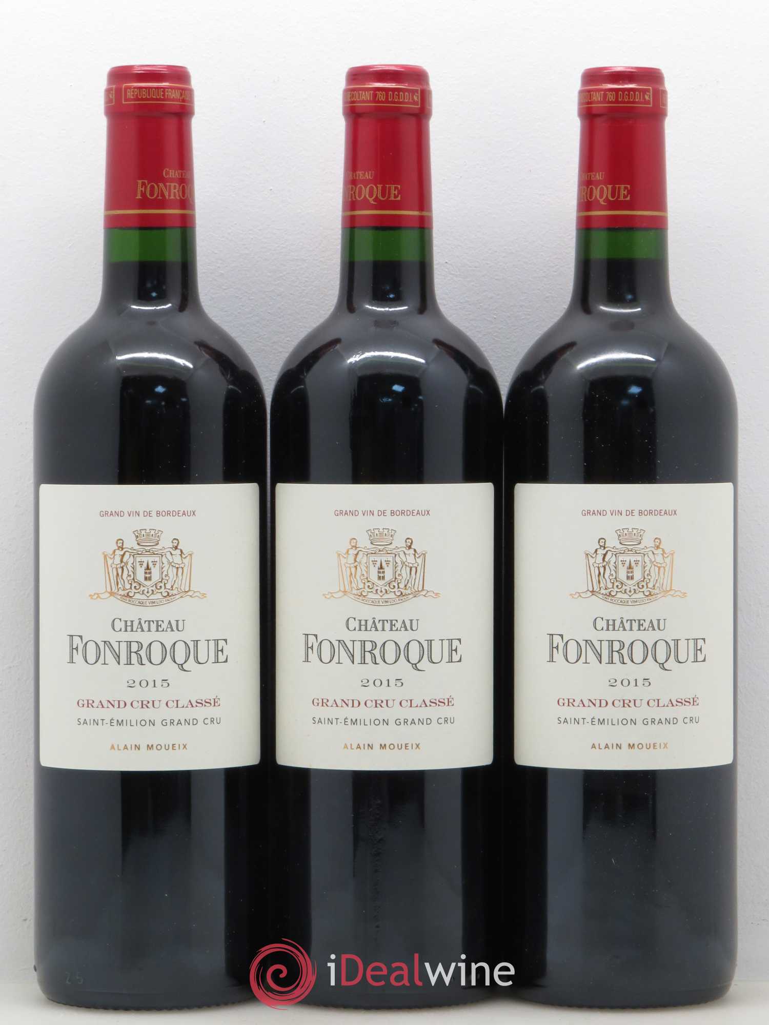 Château Fonroque Grand Cru Classé 2015 - Lot de 12 bouteilles - 4