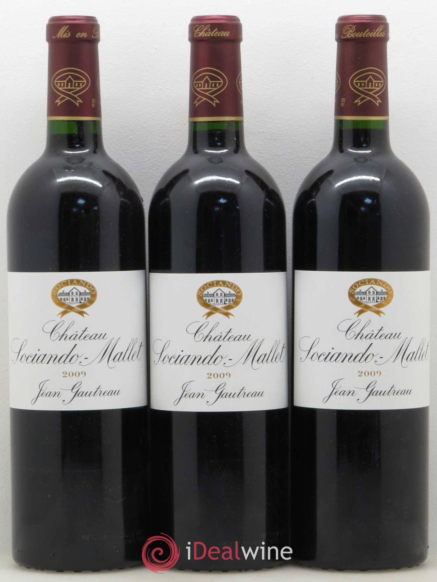 Château Sociando Mallet 2009 - Lot de 12 bouteilles - 3
