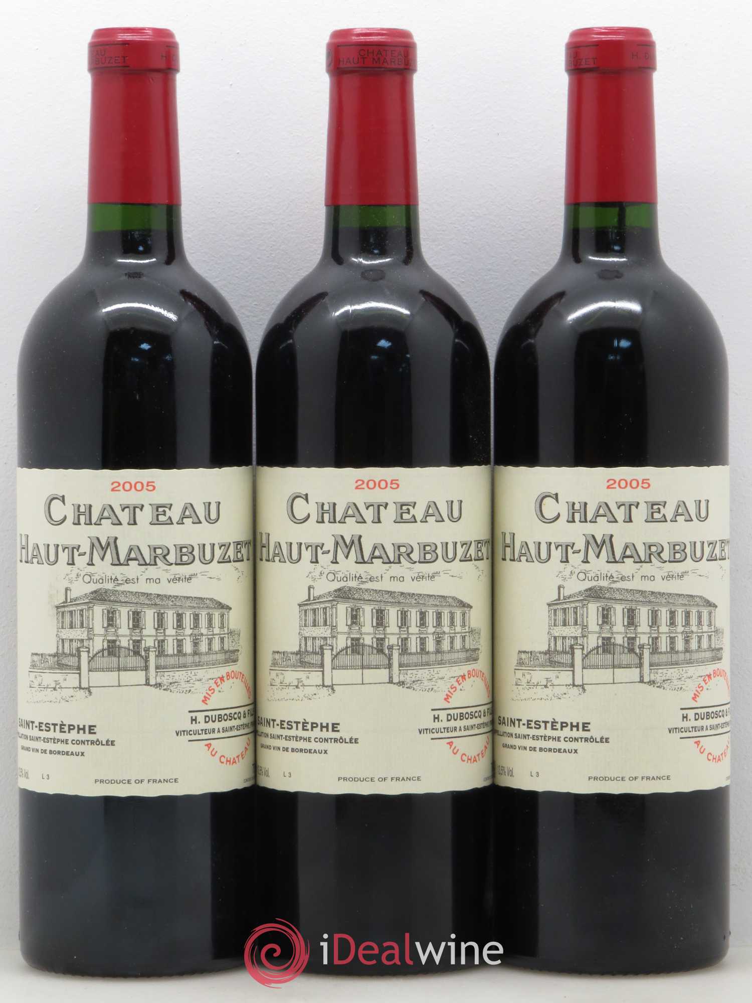 Château Haut Marbuzet 2005 - Lot de 12 bouteilles - 3
