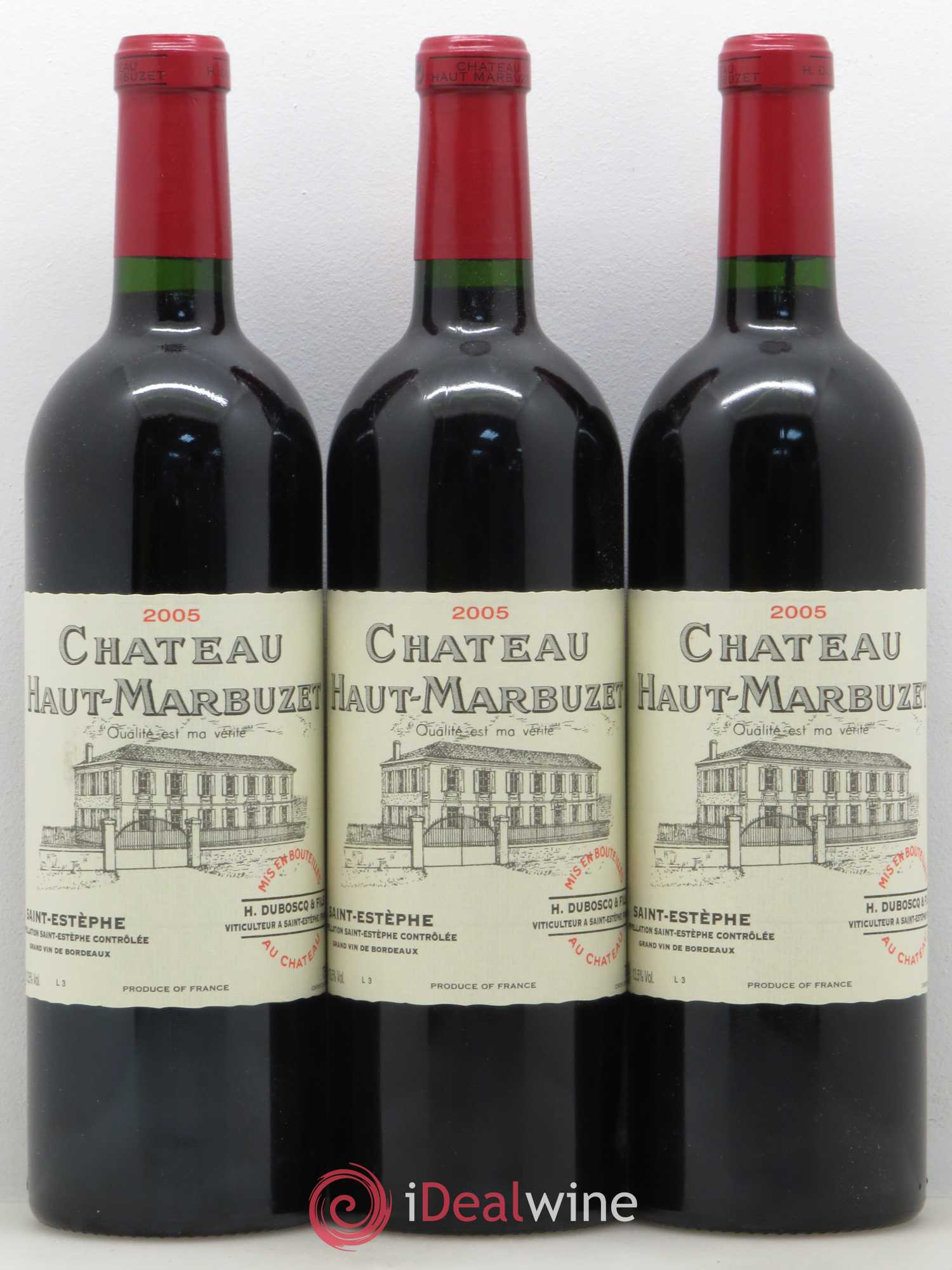 Château Haut Marbuzet 2005 - Lot de 12 bouteilles - 4