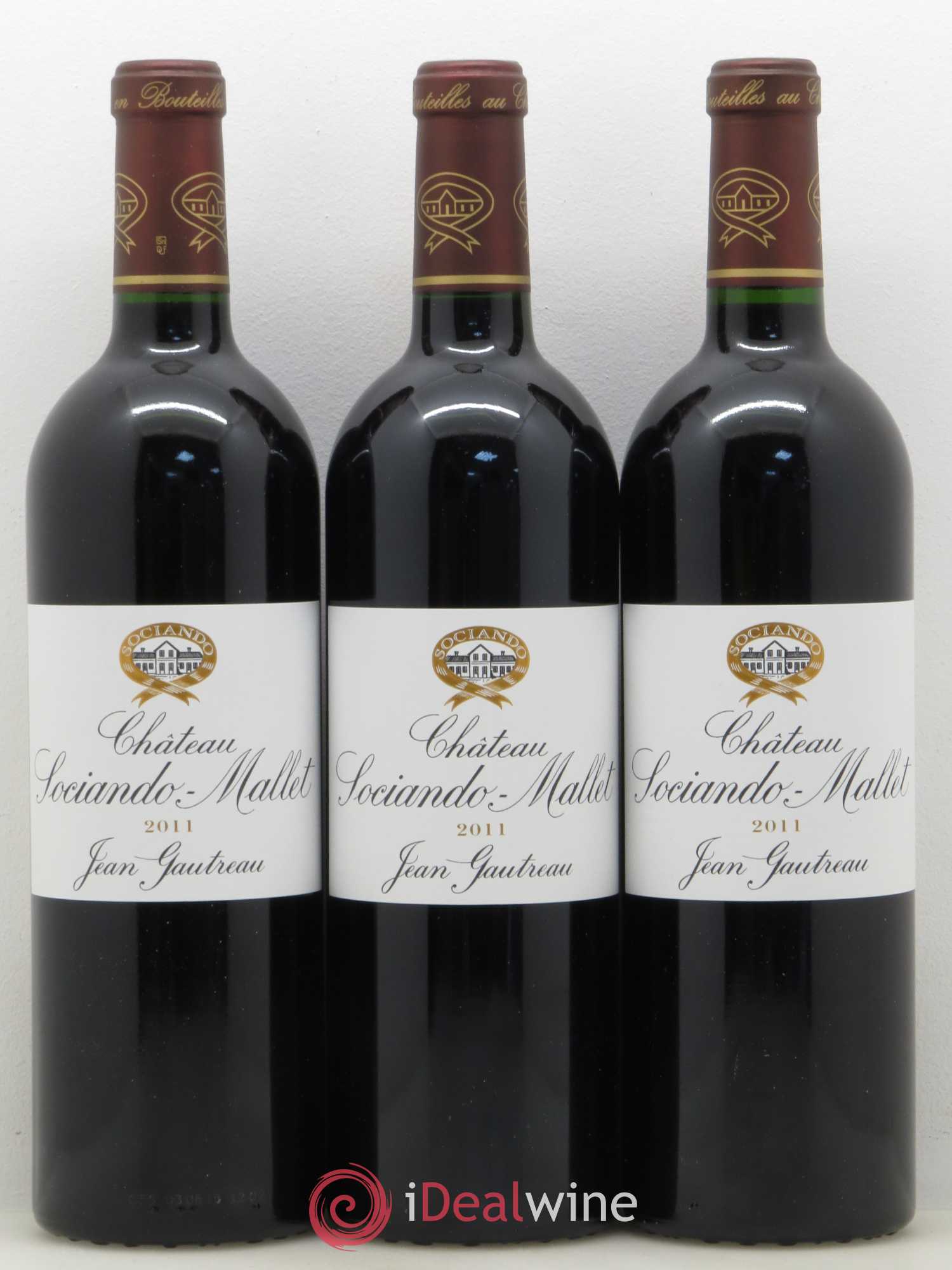 Château Sociando Mallet 2011 - Lot de 12 bouteilles - 1