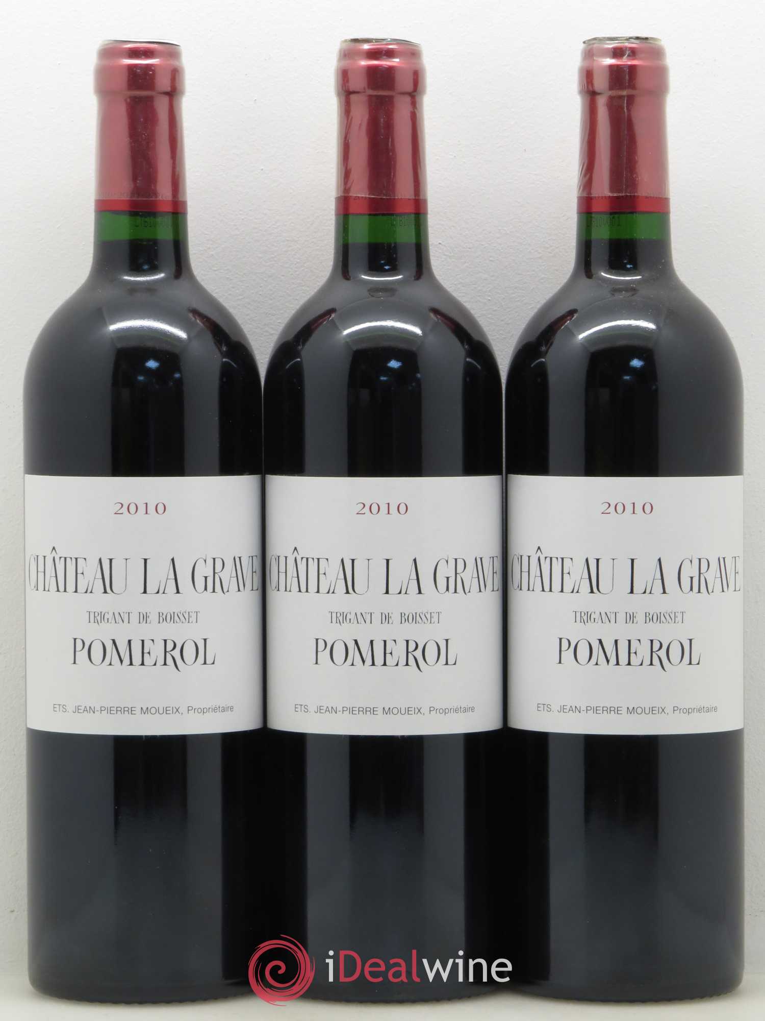 Château La Grave à Pomerol (Trigant de Boisset) 2010 - Lot de 12 bouteilles - 3
